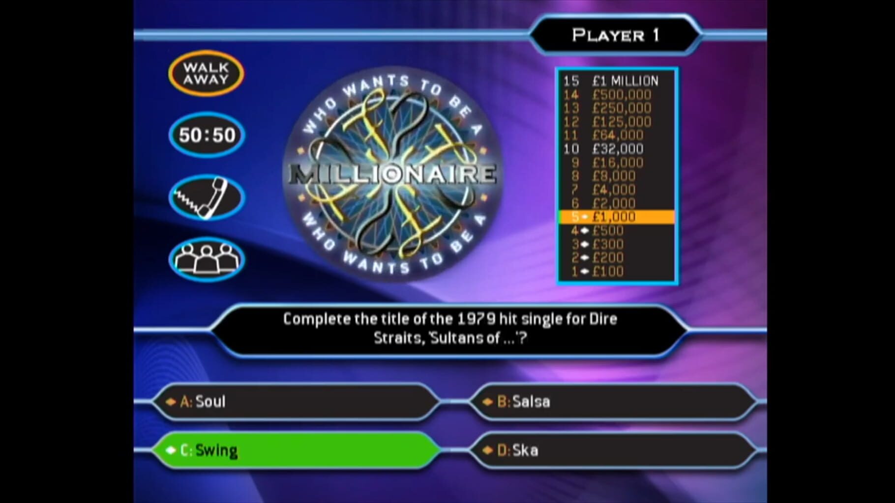 Who Wants to Be a Millionaire: 1st Edition