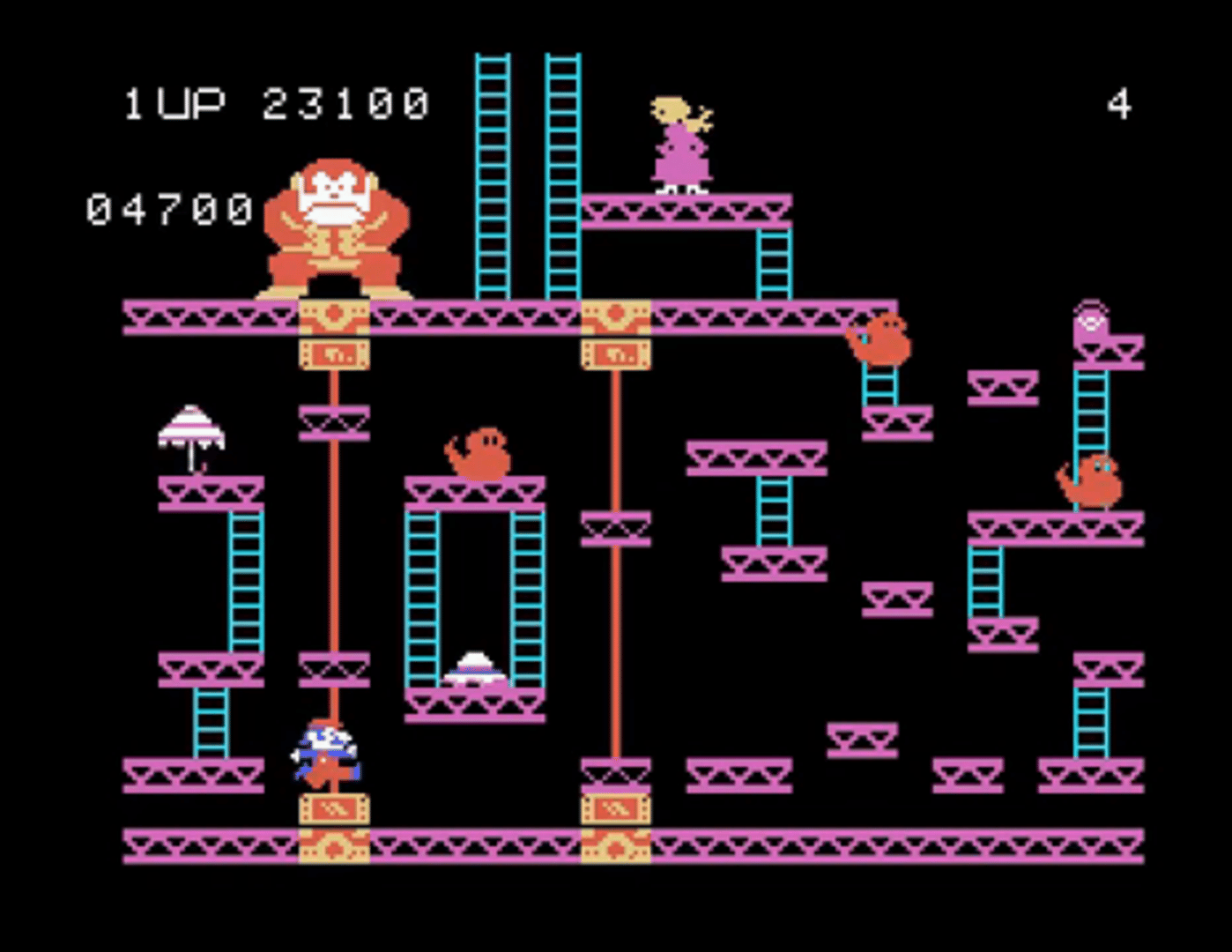 Donkey Kong screenshot