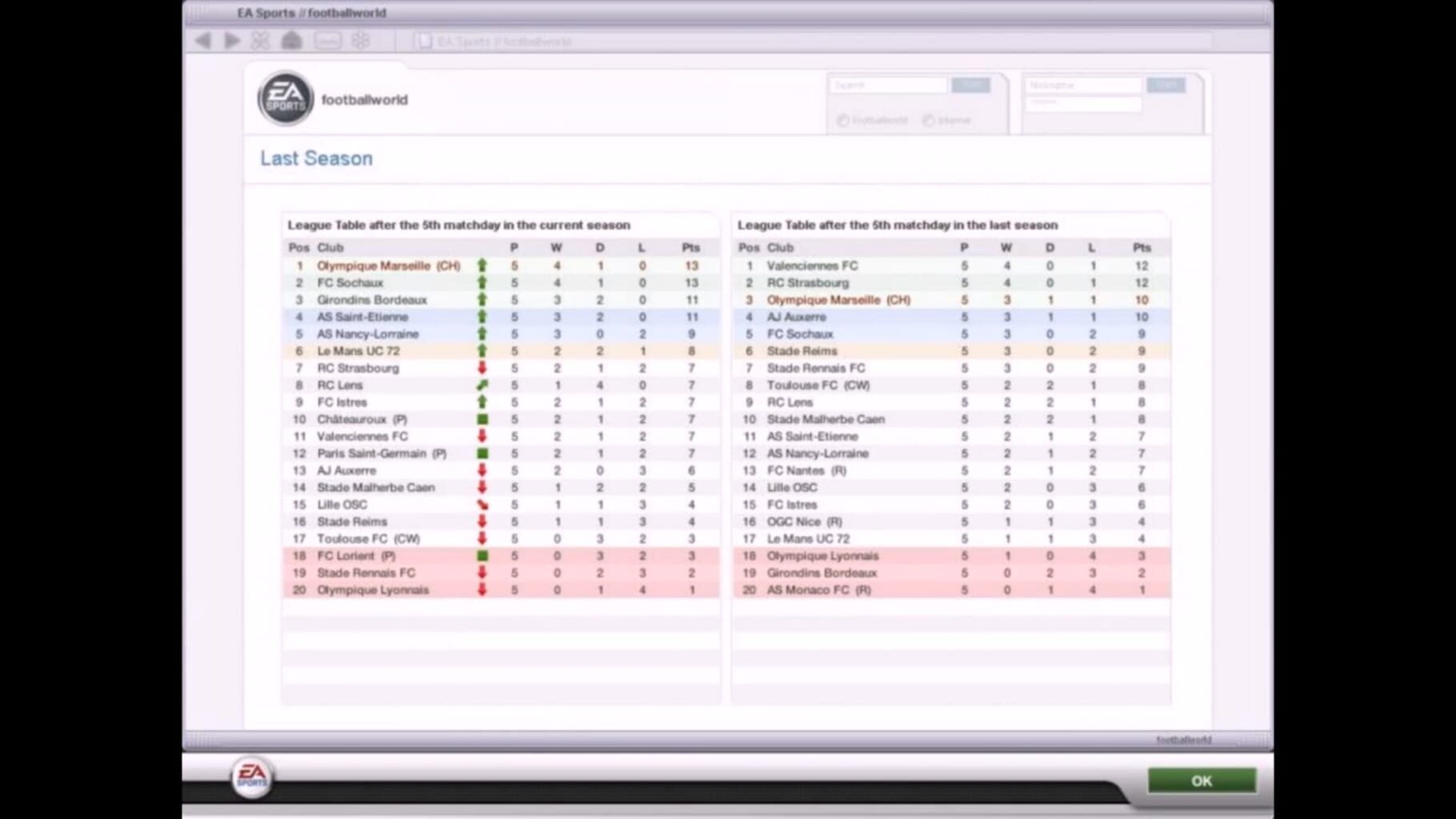 Captura de pantalla - FIFA Manager 07: Extra Time