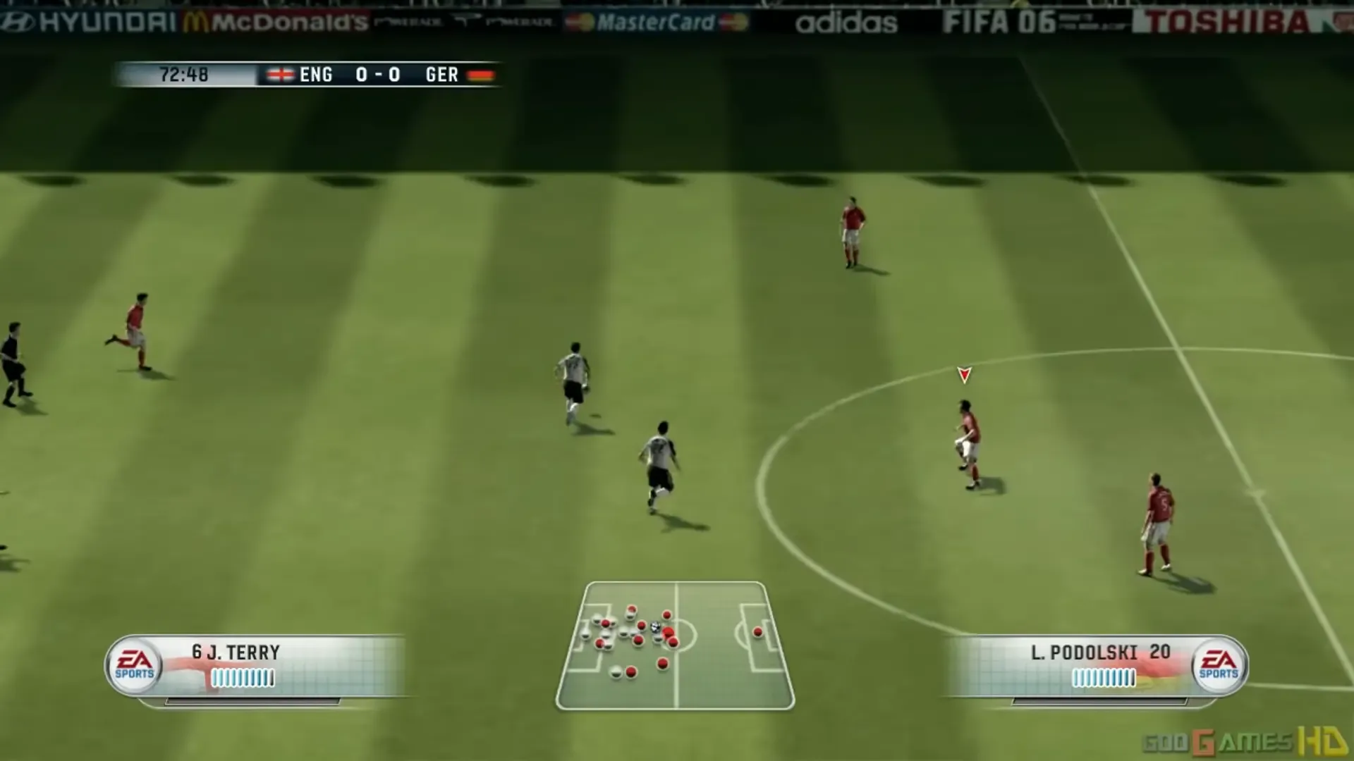 Captura de pantalla - FIFA 06: Road to FIFA World Cup