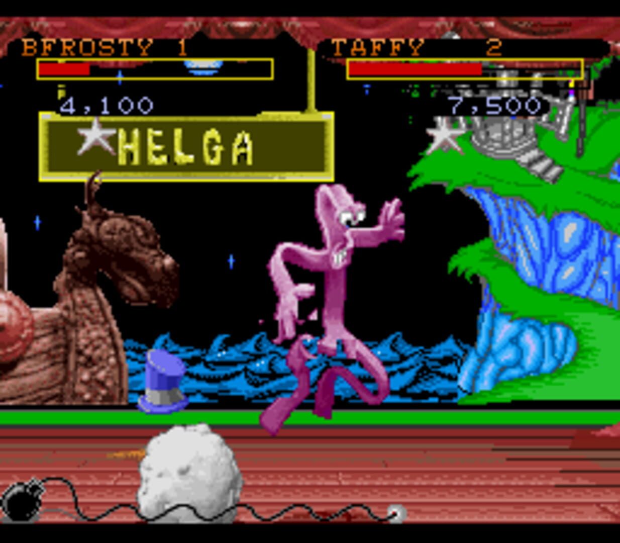 Captura de pantalla - ClayFighter: Tournament Edition