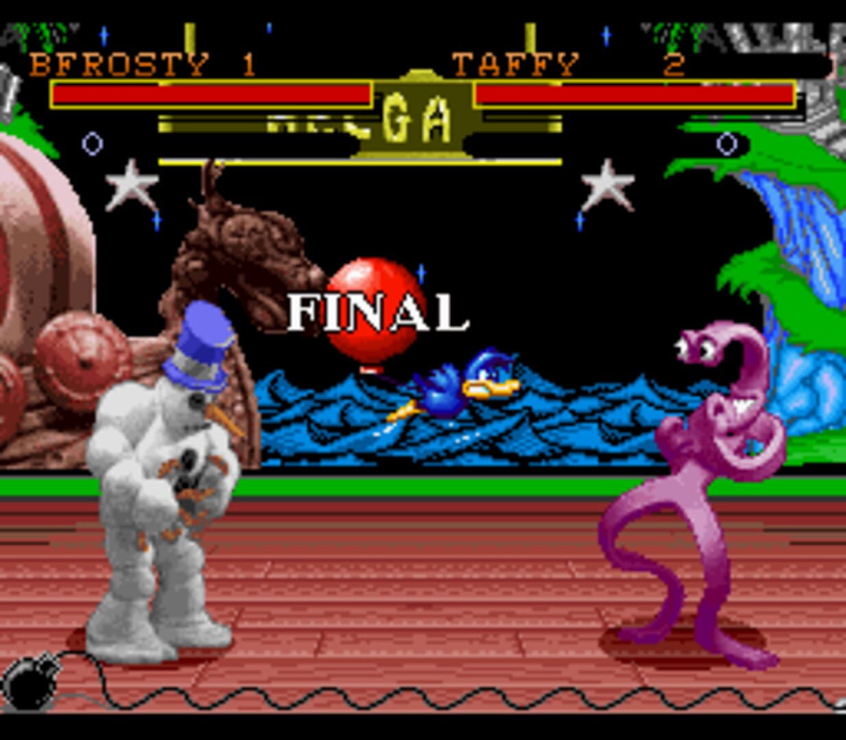 Captura de pantalla - ClayFighter: Tournament Edition