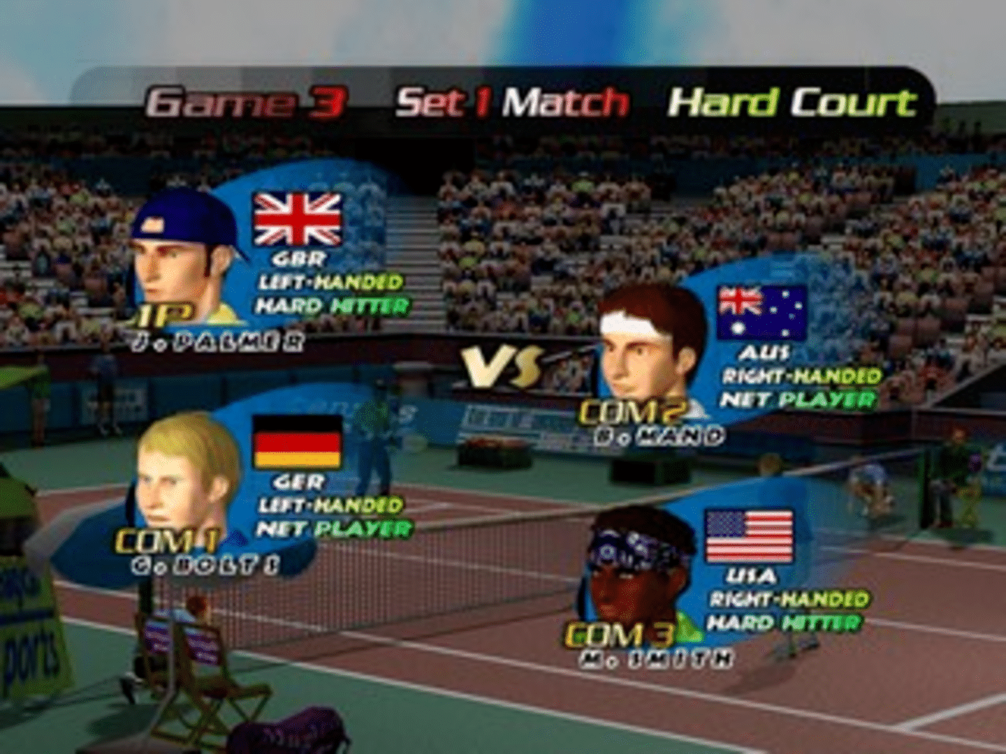 European Tennis Pro screenshot