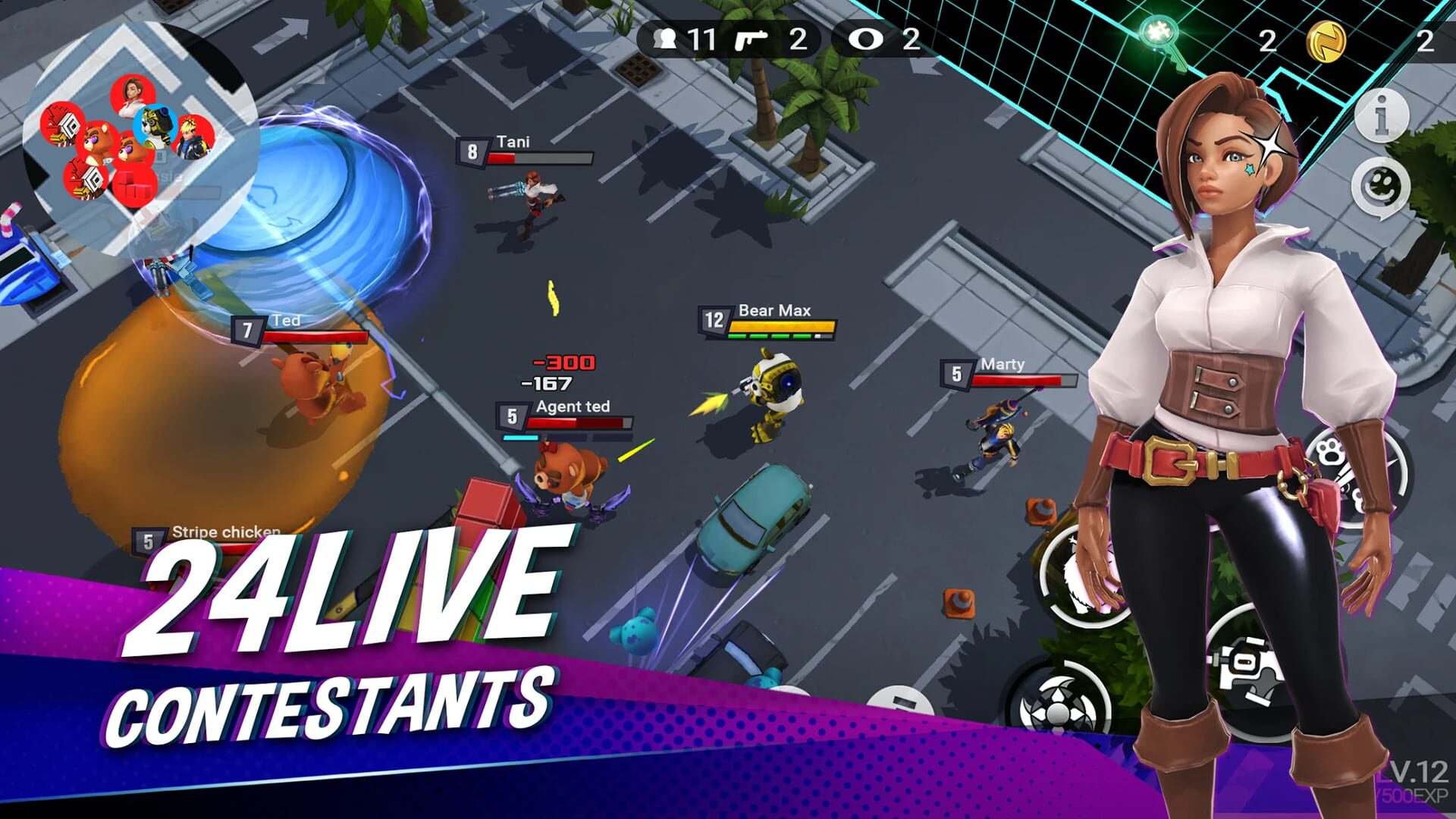 Battlepalooza: Free PvP Arena Battle Royale - Screenshot