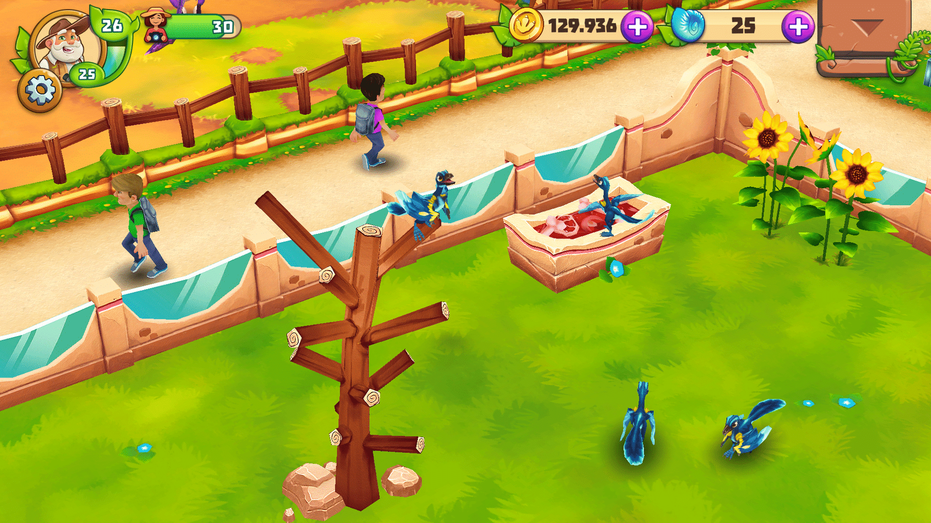 Dinosaur Park: Primeval Zoo screenshot