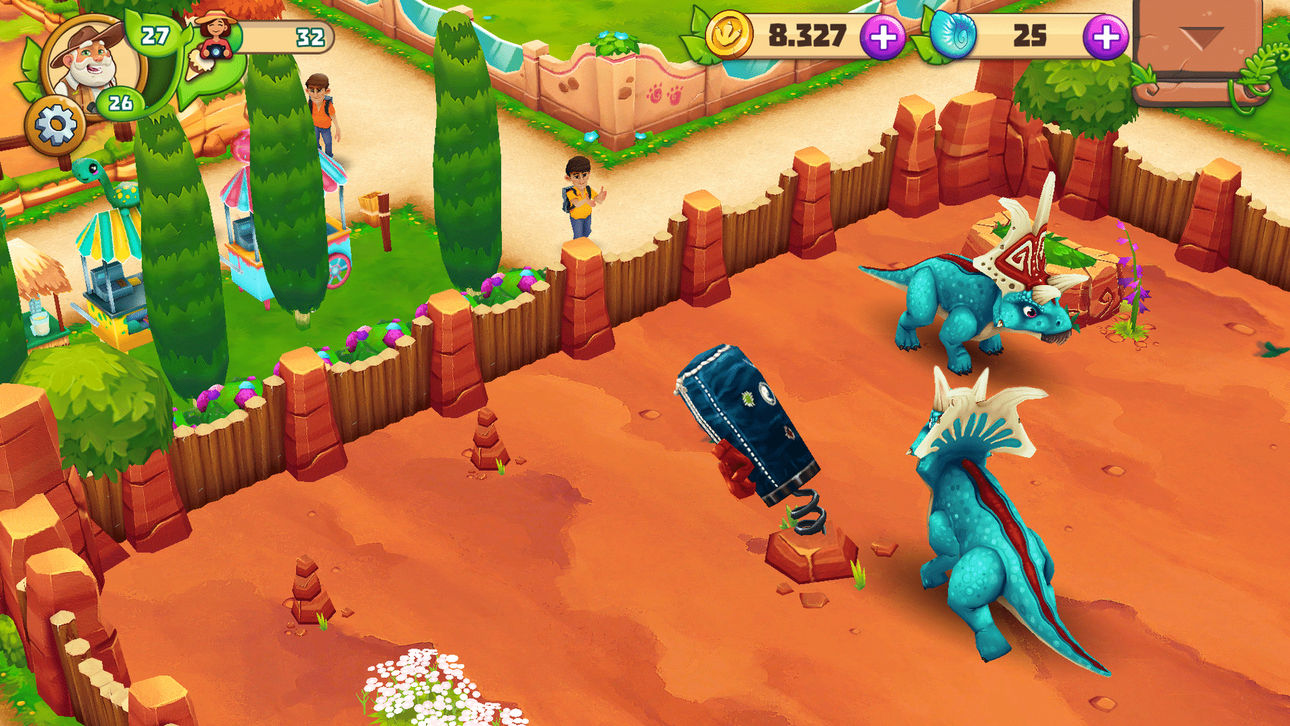 Dinosaur Park: Primeval Zoo screenshot