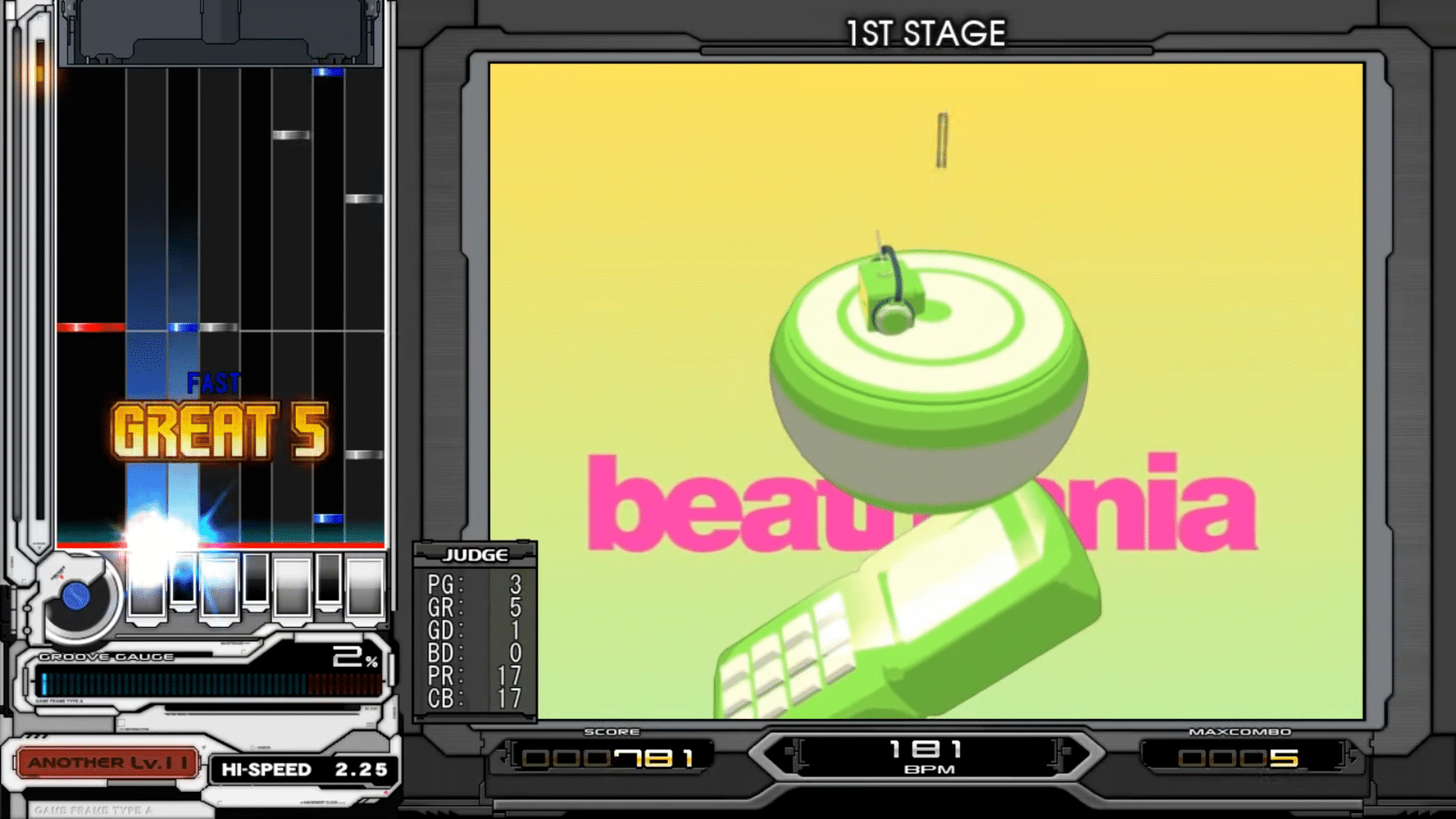 Beatmania IIDX Infinitas screenshot