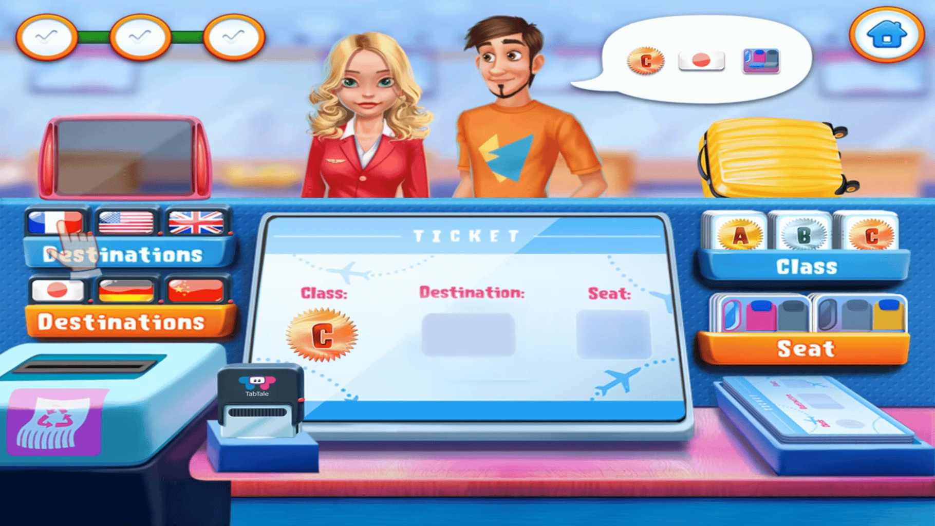 Sky Girls: Flight Attendants screenshot