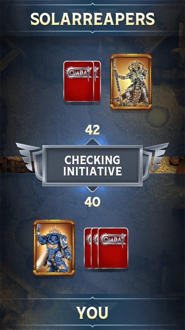 Captura de pantalla - Warhammer Combat Cards