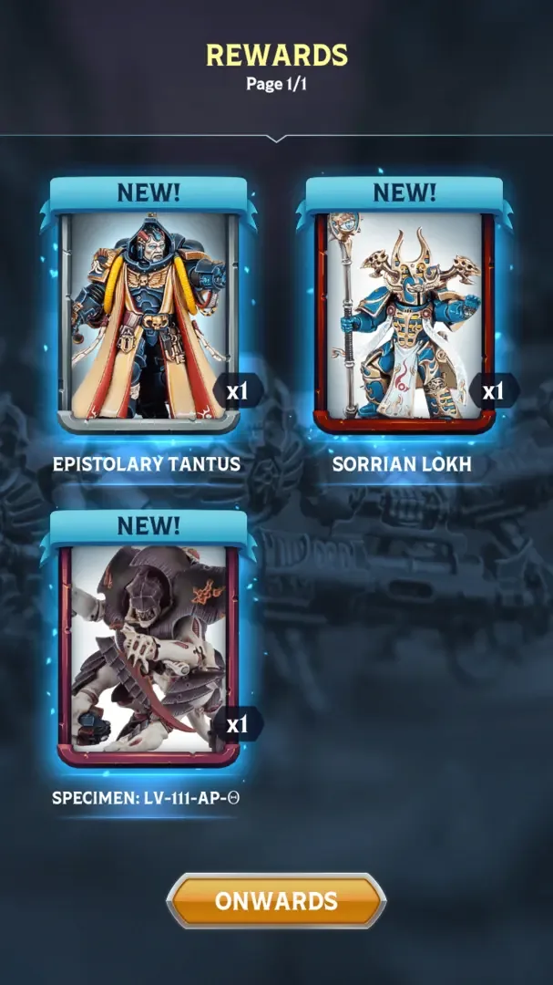 Captura de pantalla - Warhammer Combat Cards