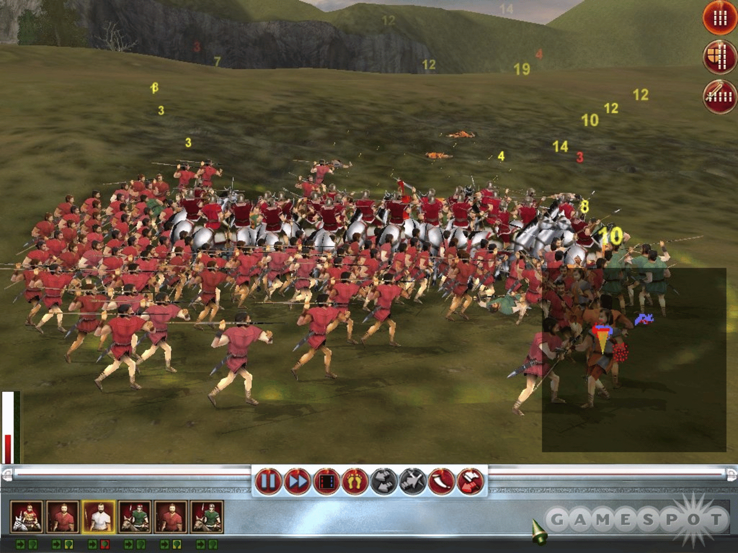 The History Channel: Great Battles of Rome screenshot