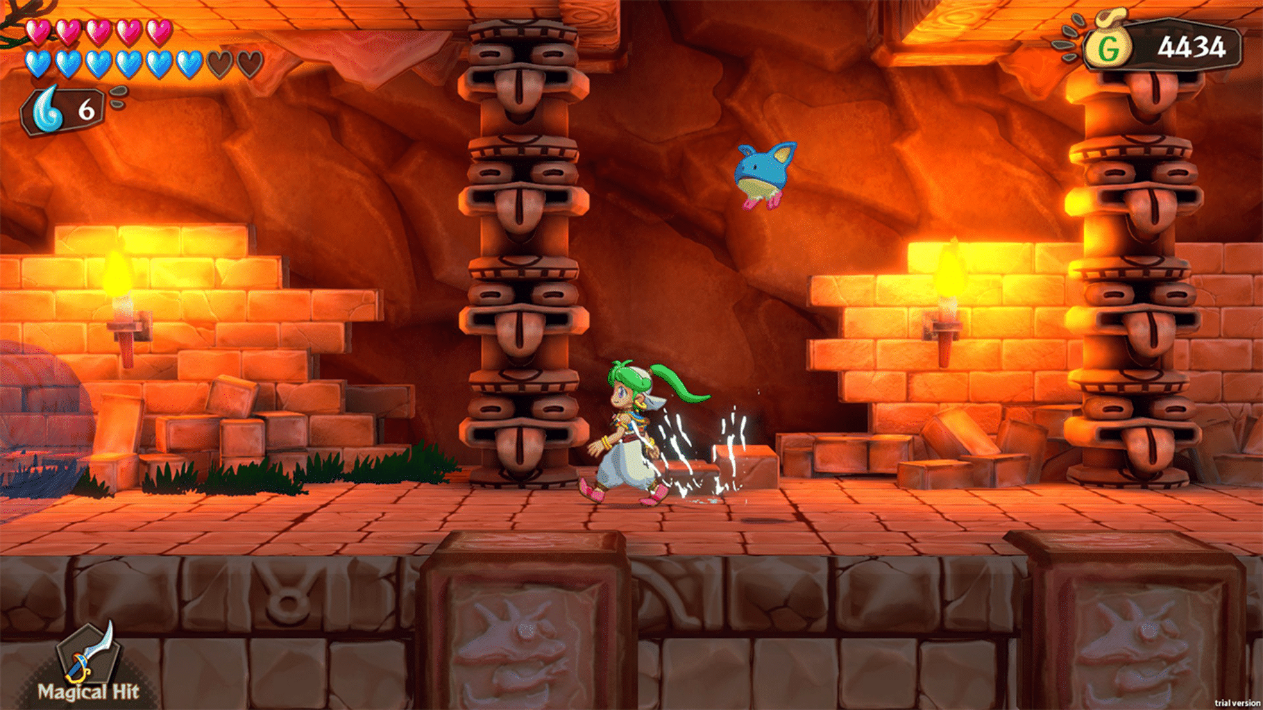 Wonder Boy: Asha in Monster World screenshot