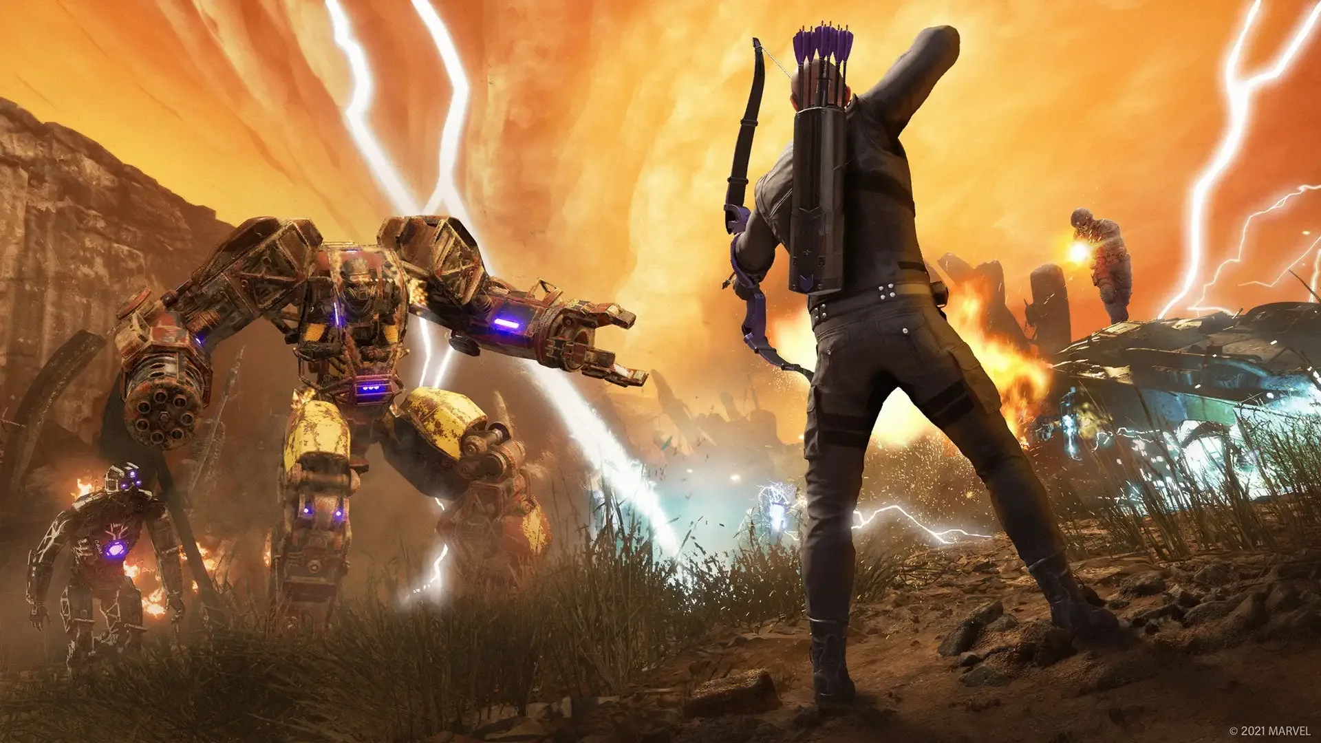 Captura de pantalla - Marvel's Avengers: Hawkeye - Future Imperfect