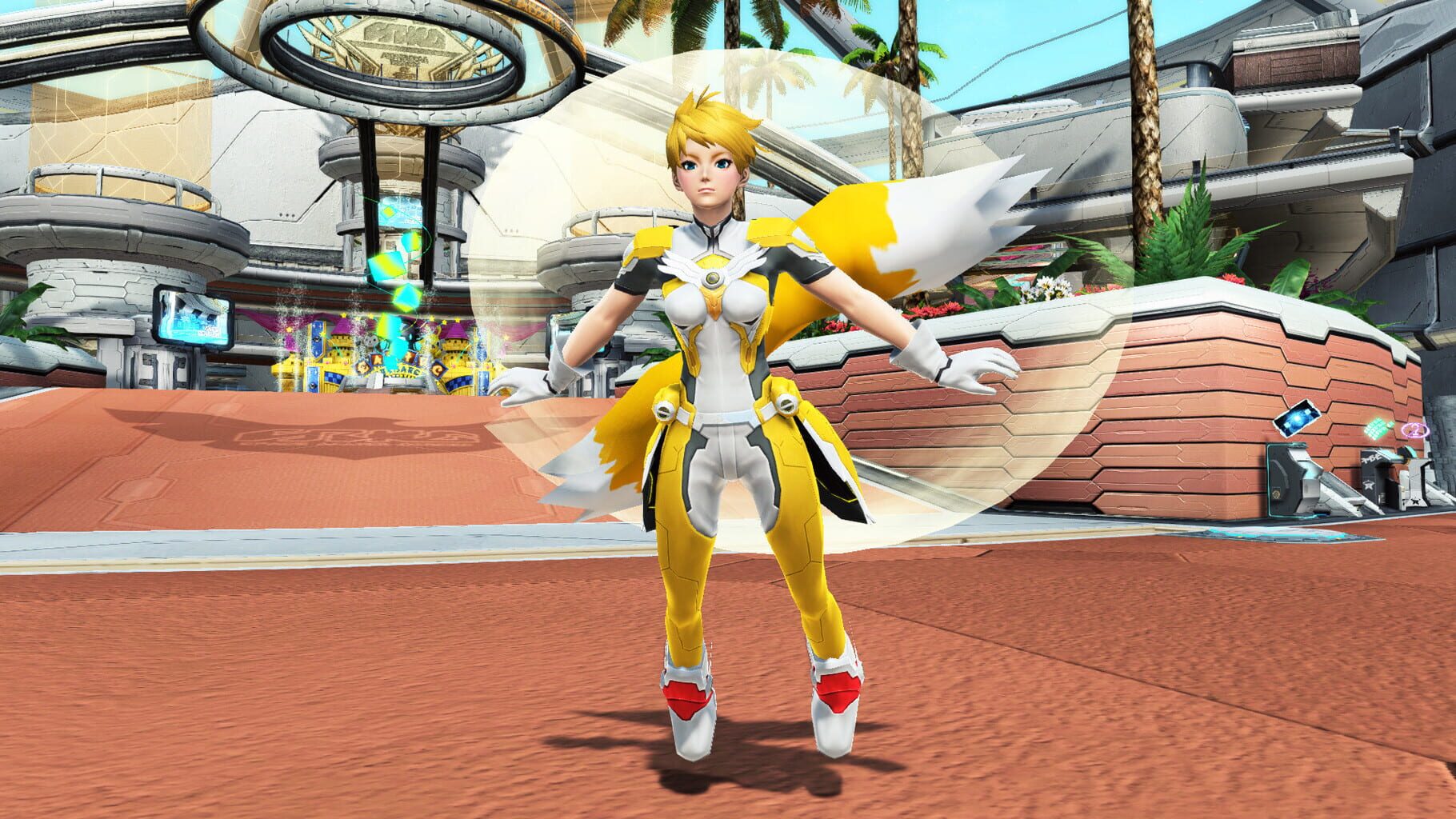 Captura de pantalla - Phantasy Star Online 2: Tails Collaboration Pack