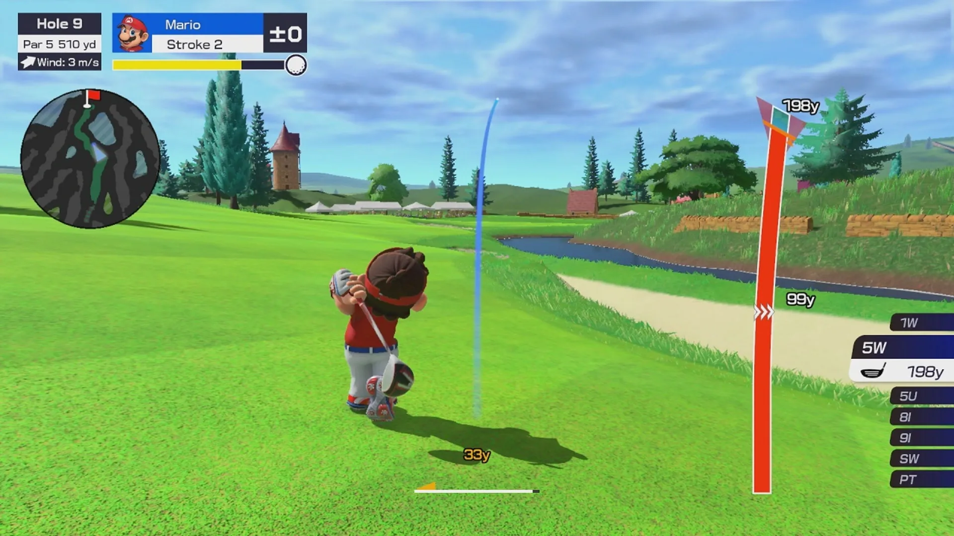 Captura de pantalla - Mario Golf: Super Rush
