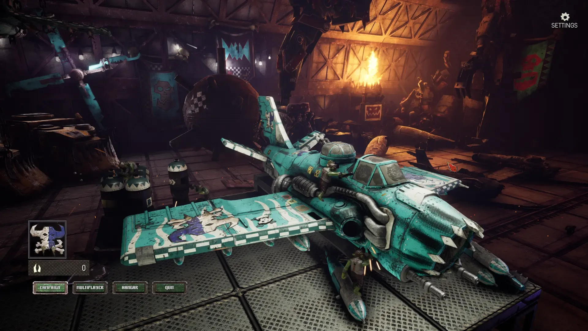 Captura de pantalla - Warhammer 40,000: Dakka Squadron - Flyboyz Edition