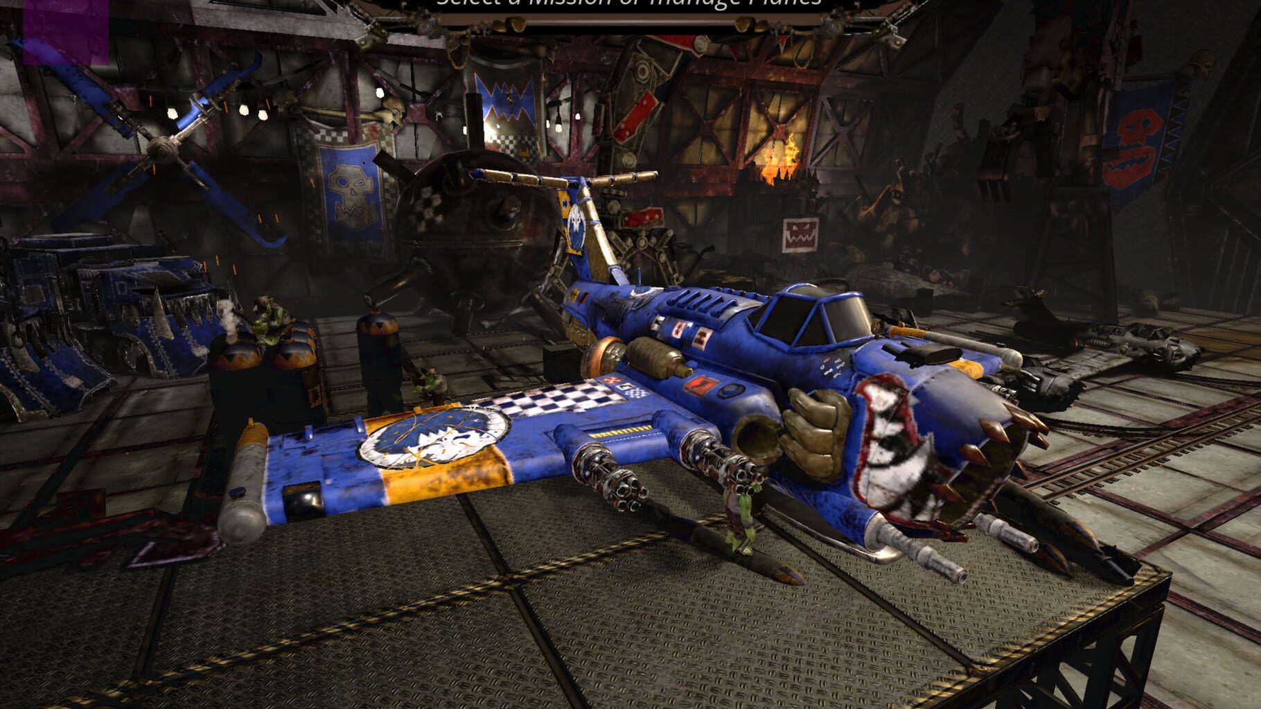 Captura de pantalla - Warhammer 40,000: Dakka Squadron