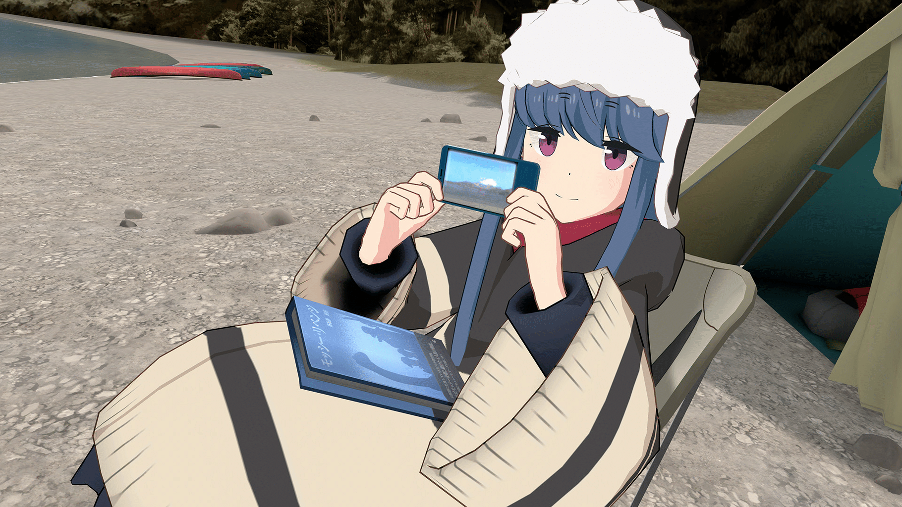 Laid-Back Camp: Virtual - Lake Motosu screenshot