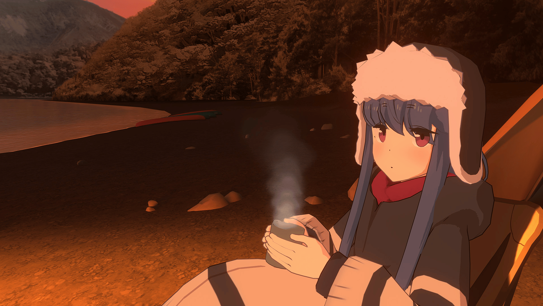 Laid-Back Camp: Virtual - Lake Motosu screenshot