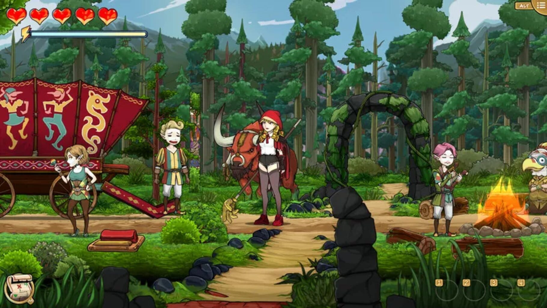 Scarlet Hood and the Wicked Wood screenshot