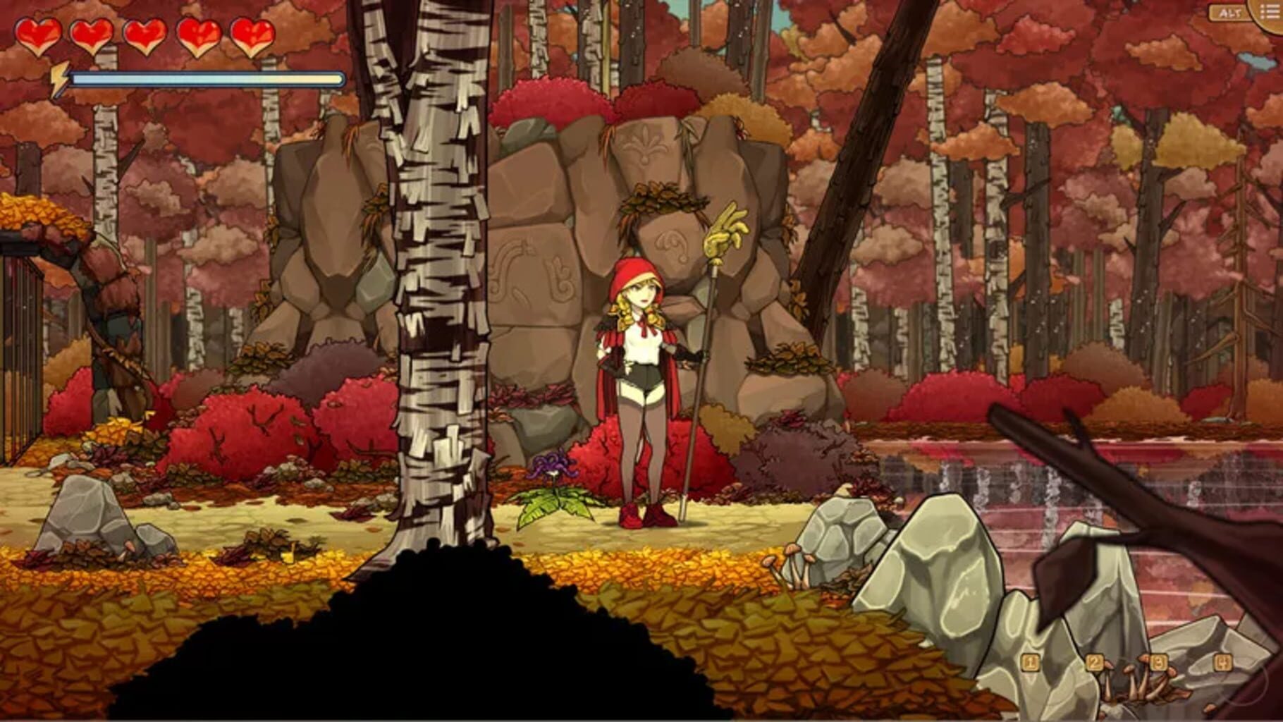 Scarlet Hood and the Wicked Wood screenshot