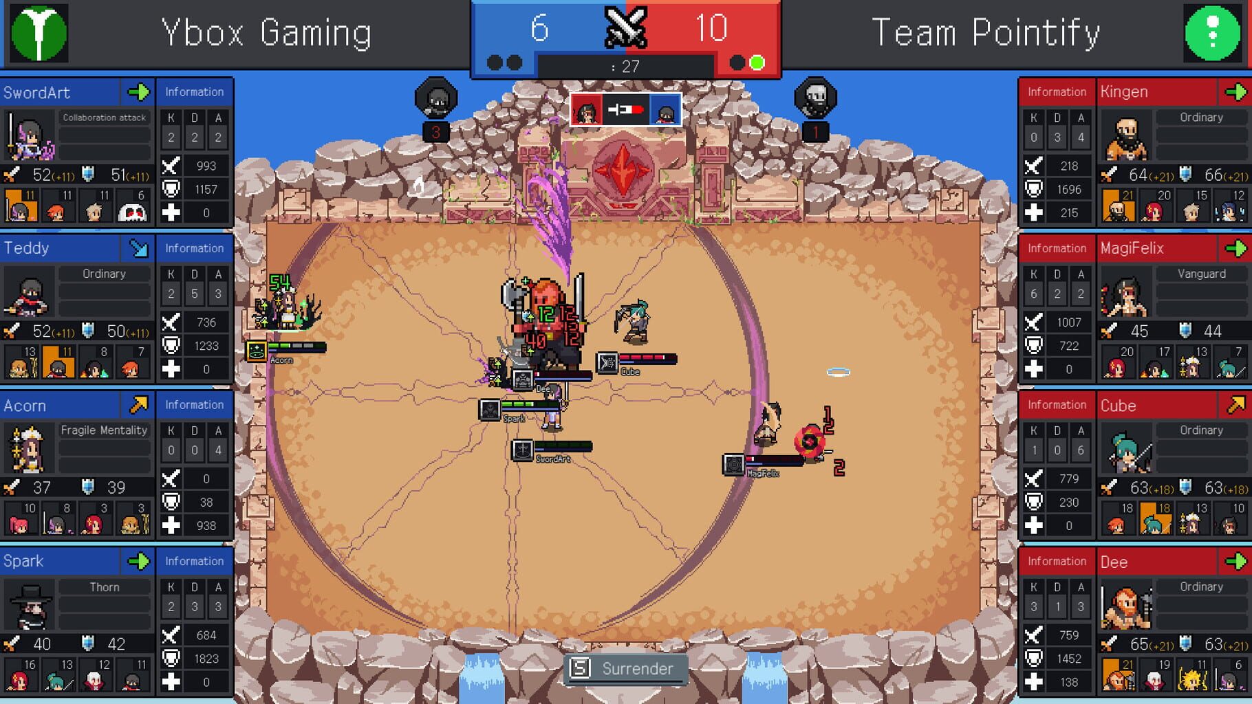 Teamfight Manager screenshot