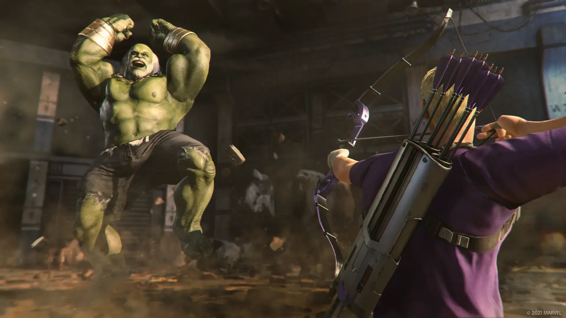 Captura de pantalla - Marvel's Avengers: Hawkeye - Future Imperfect