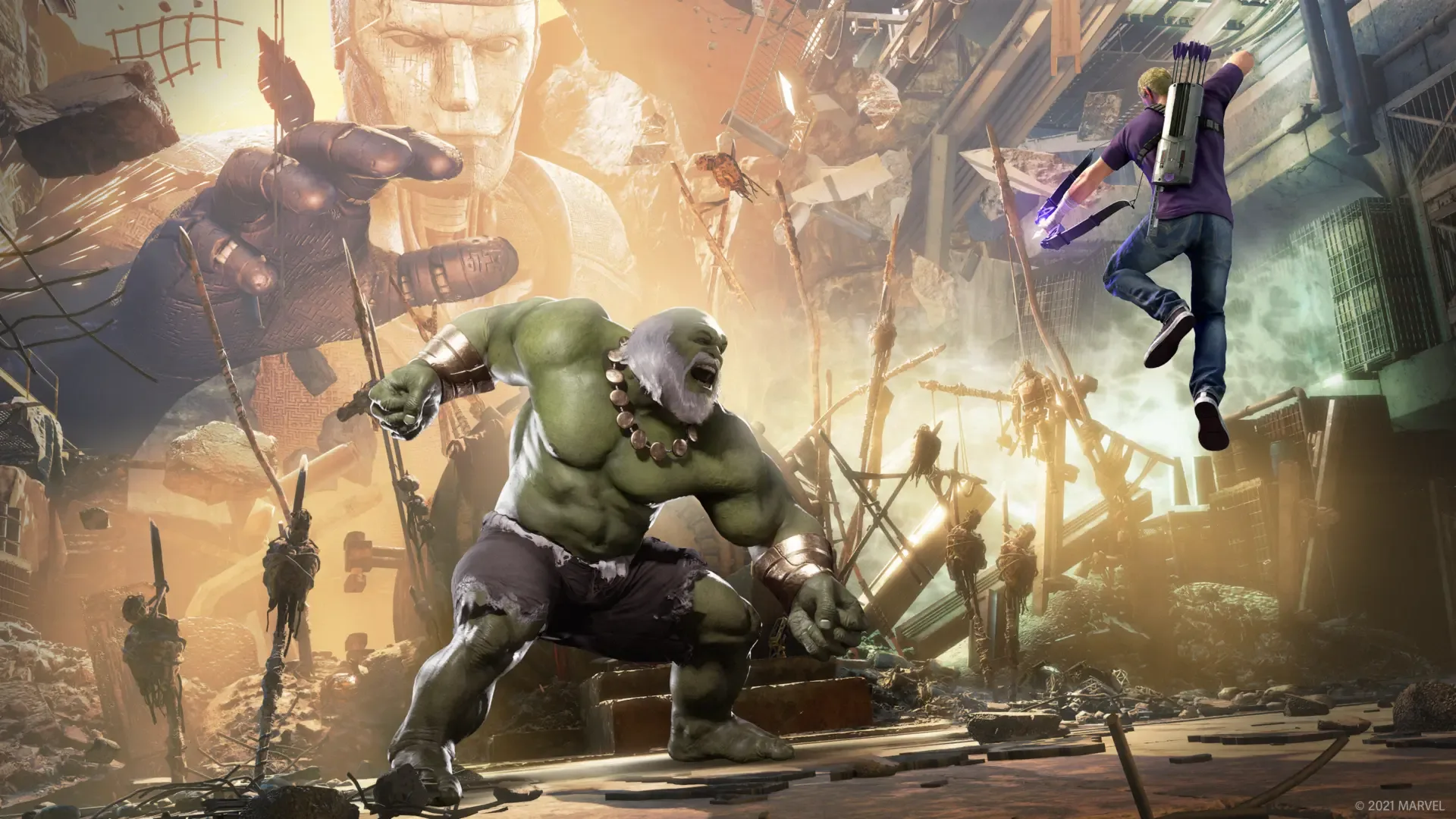 Captura de pantalla - Marvel's Avengers: Hawkeye - Future Imperfect