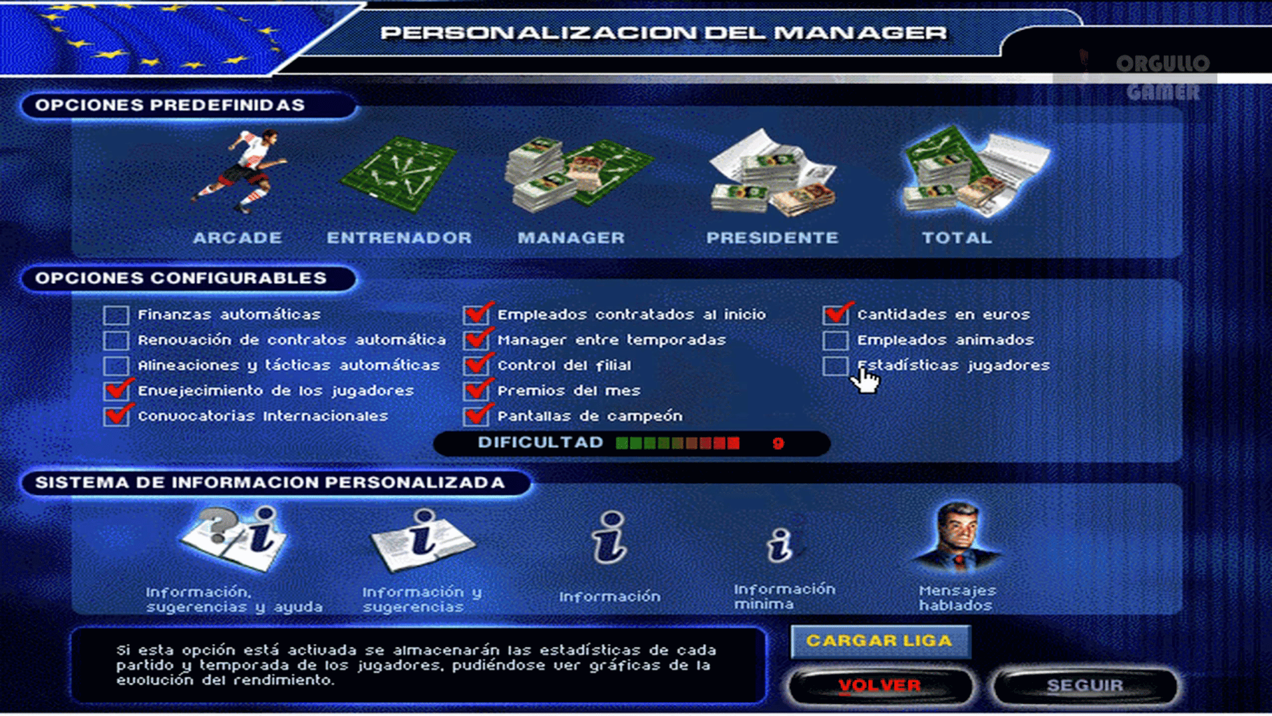 PC Fútbol 7 screenshot