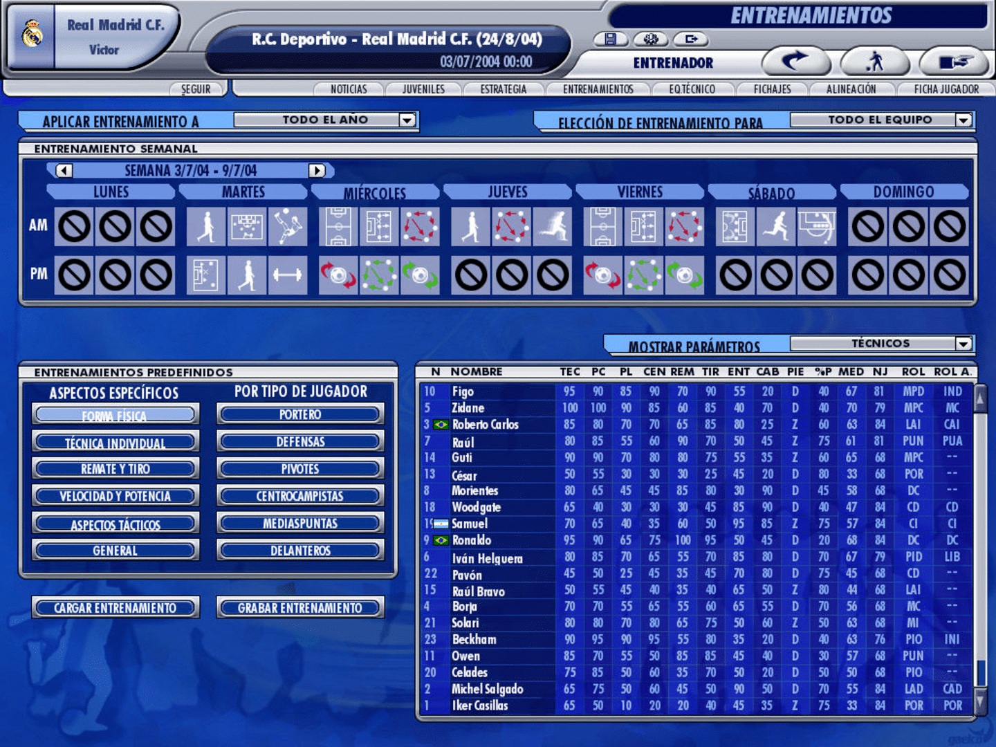 PC Fútbol 2005 screenshot