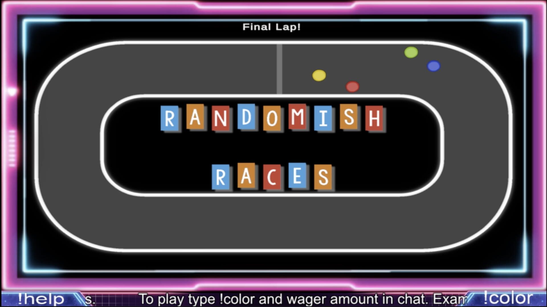 Randomish Races - Screenshot