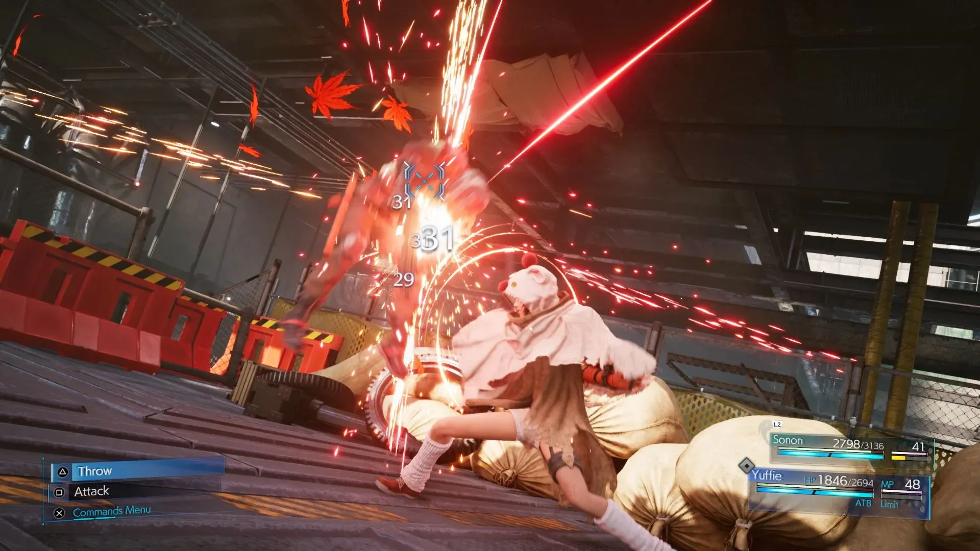 Captura de pantalla - Final Fantasy VII Remake Intergrade