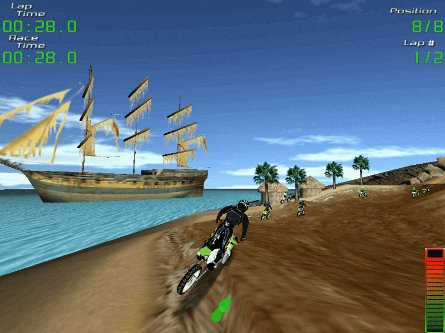 Kawasaki Fantasy Motocross screenshot