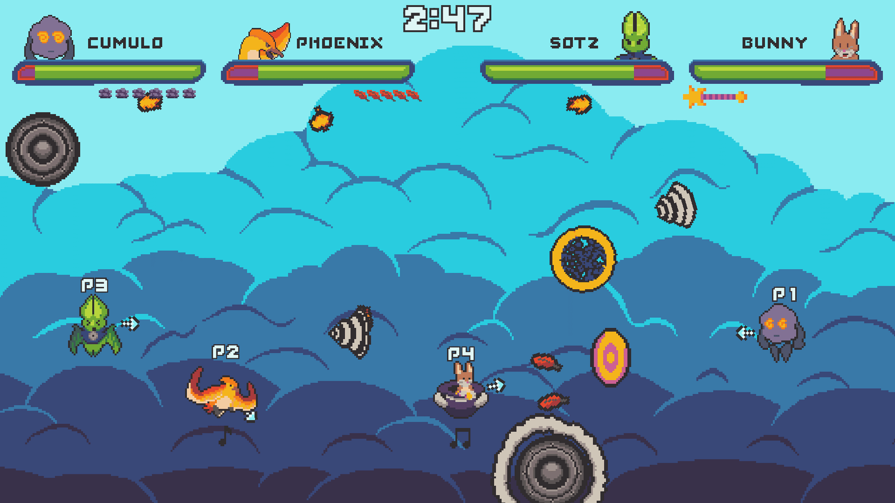 Floaty Fighters screenshot