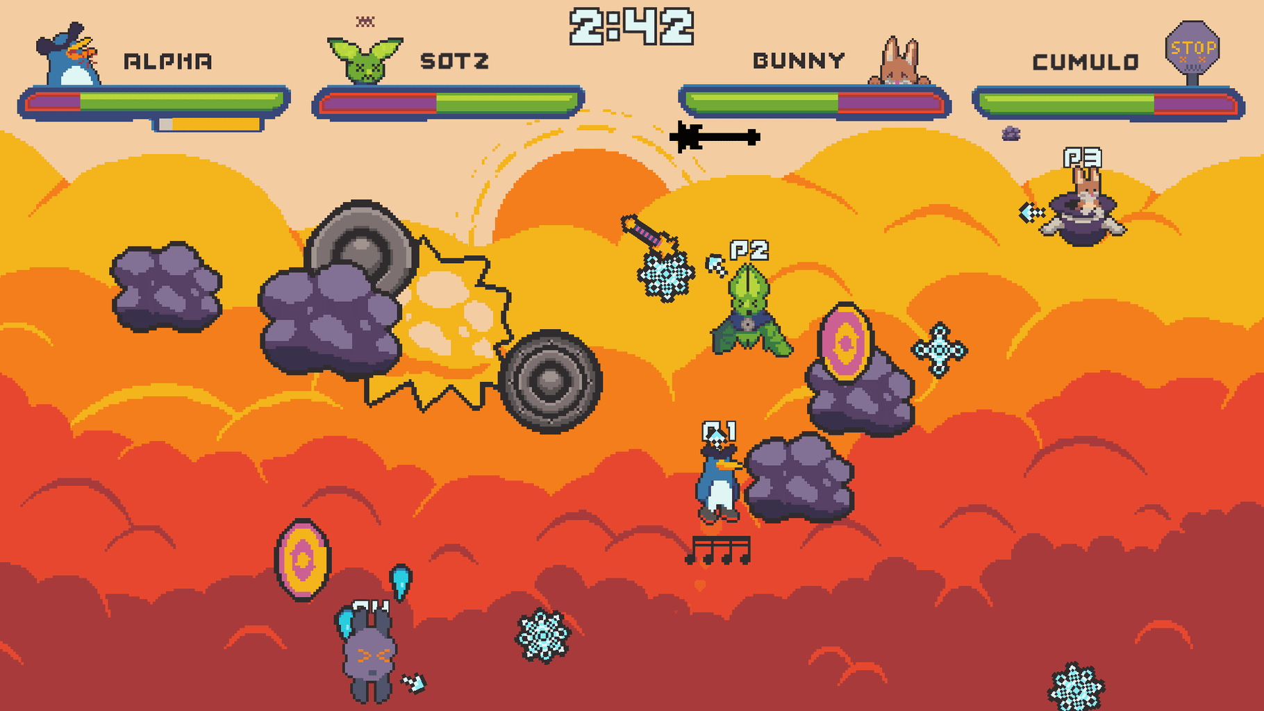 Floaty Fighters screenshot