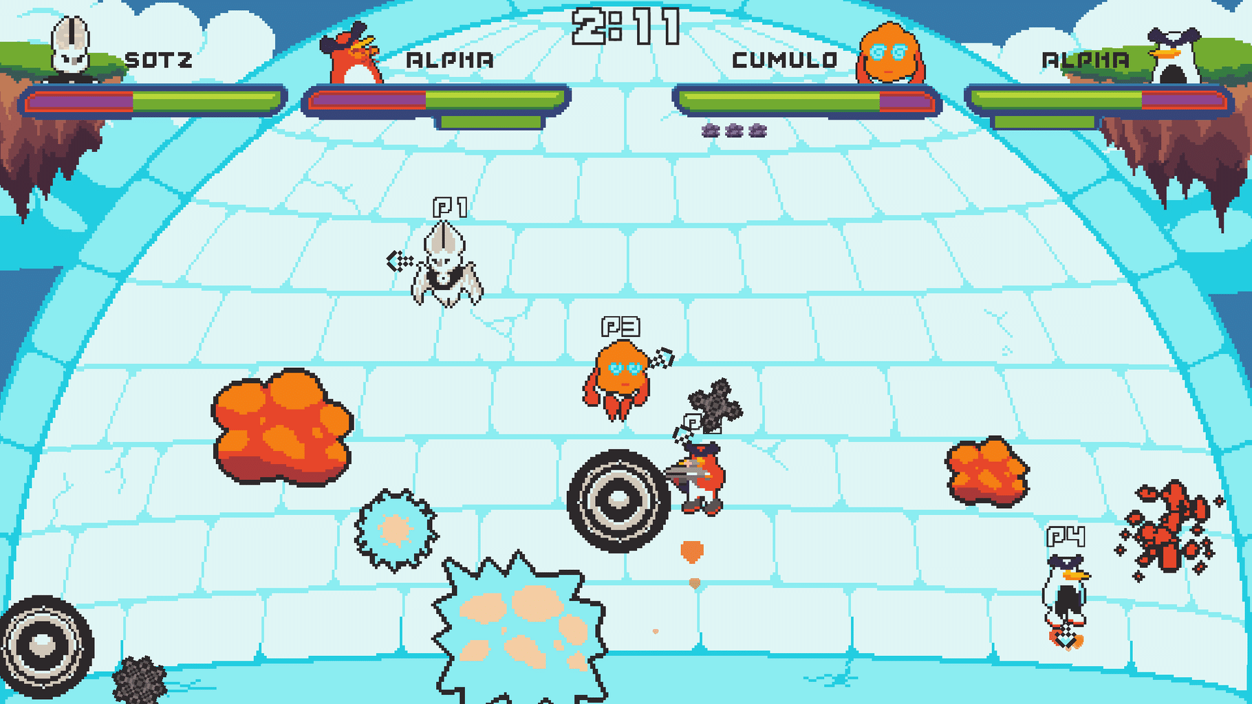 Floaty Fighters screenshot