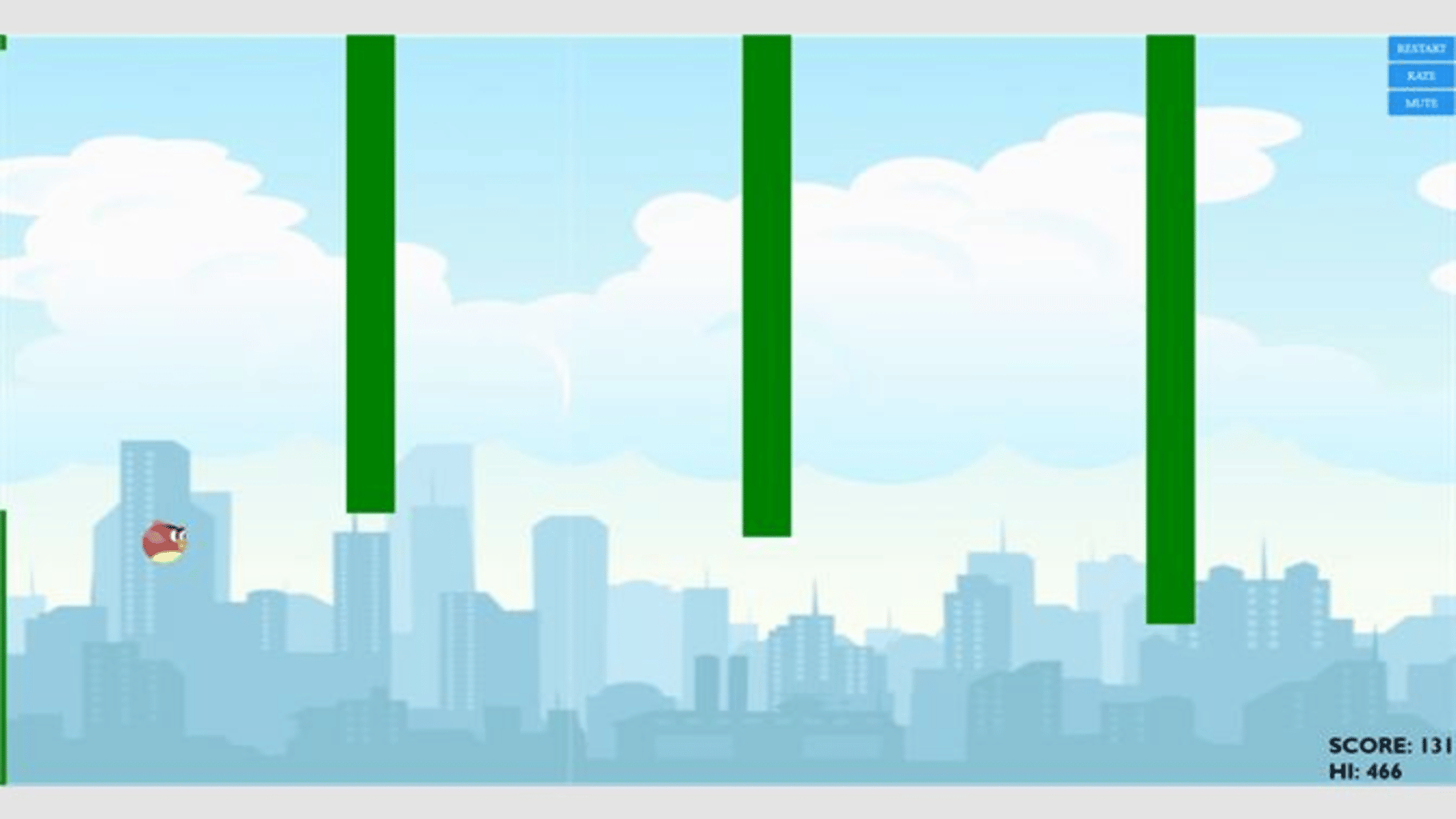 Flappy: The Angry Bird screenshot