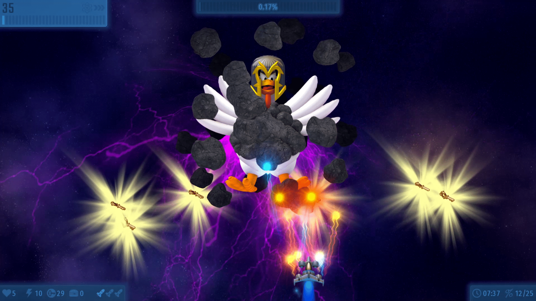 Chicken Invaders Universe screenshot