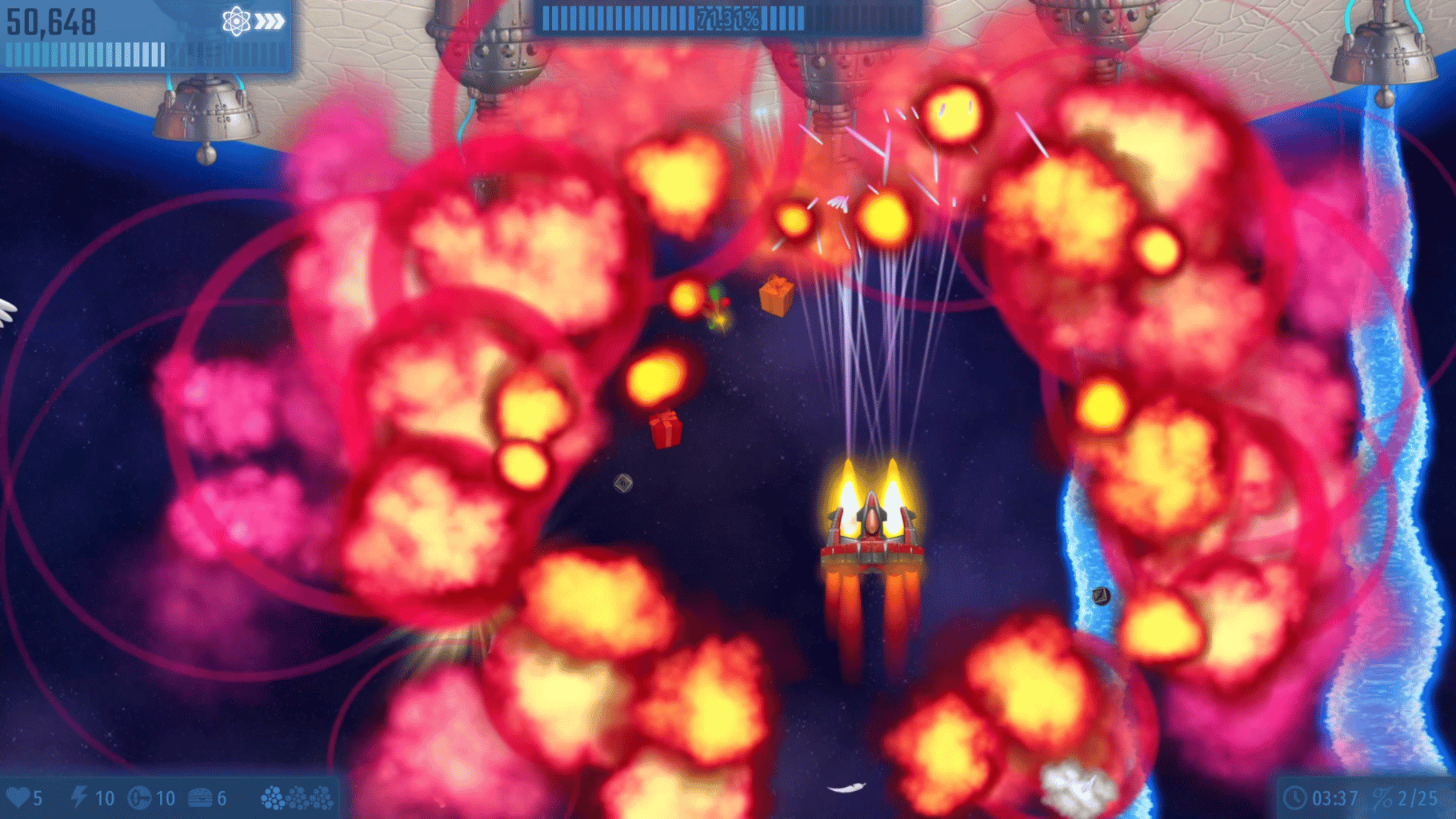 Chicken Invaders Universe screenshot