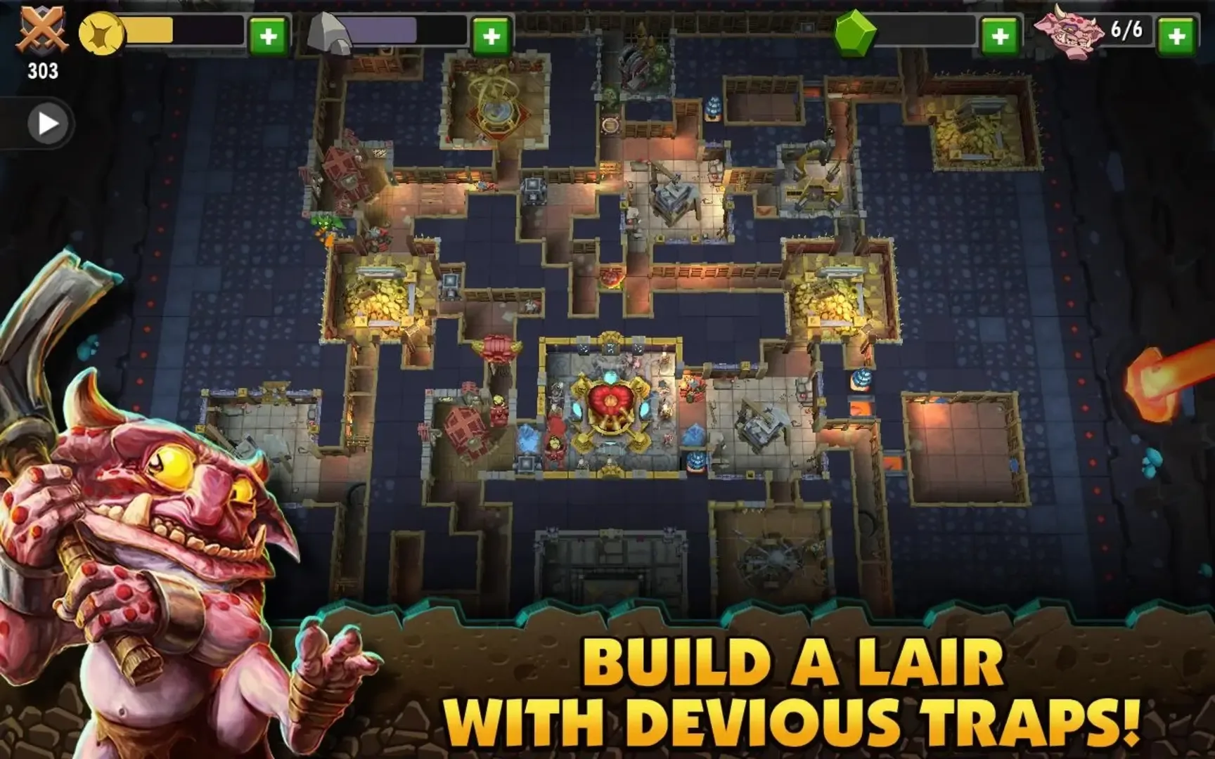 Captura de pantalla - Dungeon Keeper
