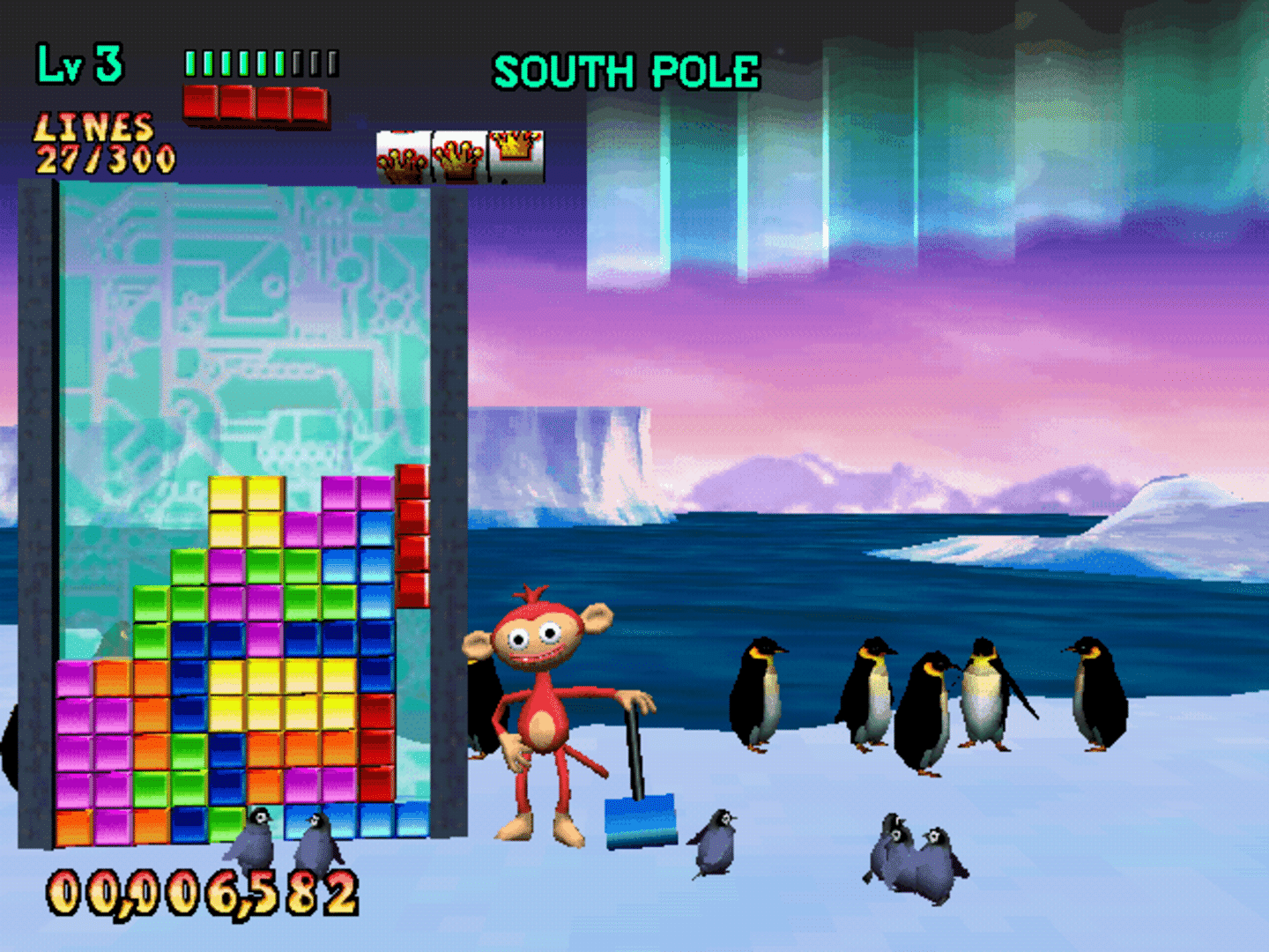 Sega Tetris screenshot