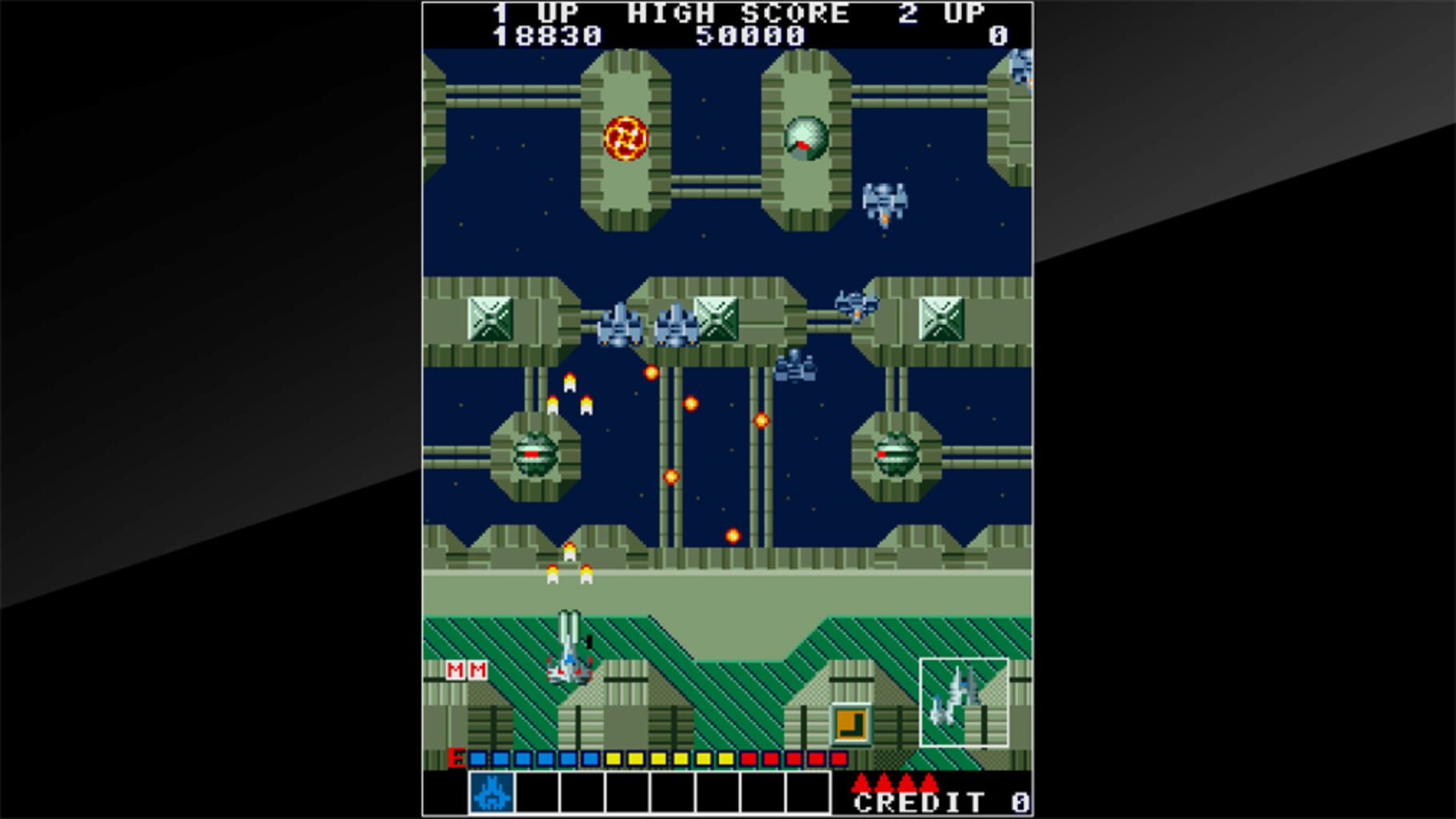 Arcade Archives: Alpha Mission screenshot