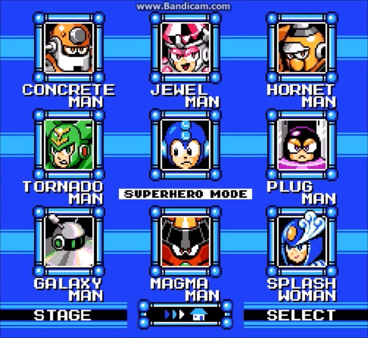 Captura de pantalla - Mega Man 9: Superhero Mode