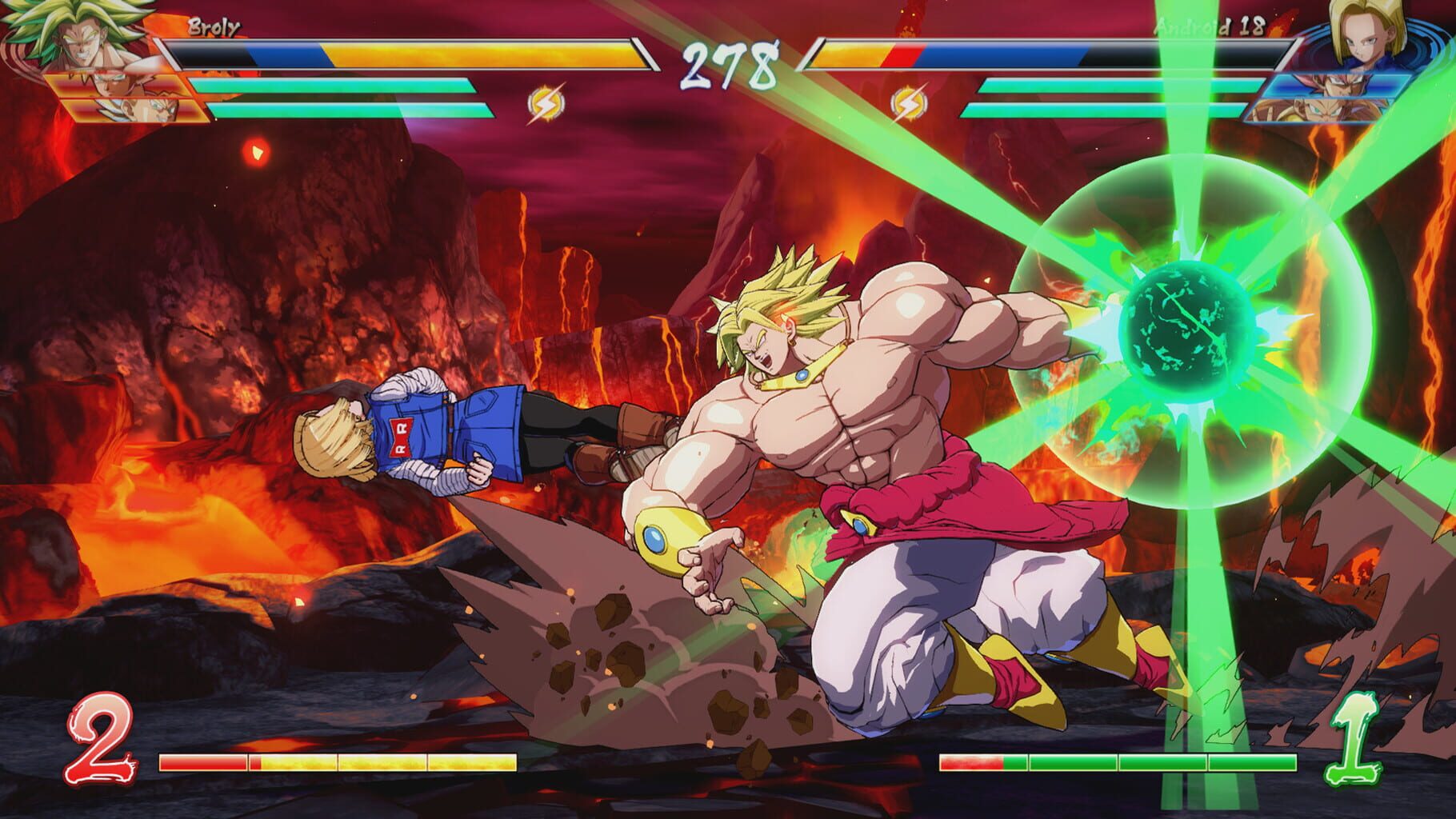 Captura de pantalla - Dragon Ball FighterZ: Broly