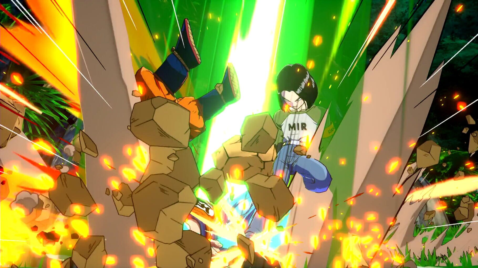 Captura de pantalla - Dragon Ball FighterZ: Android 17