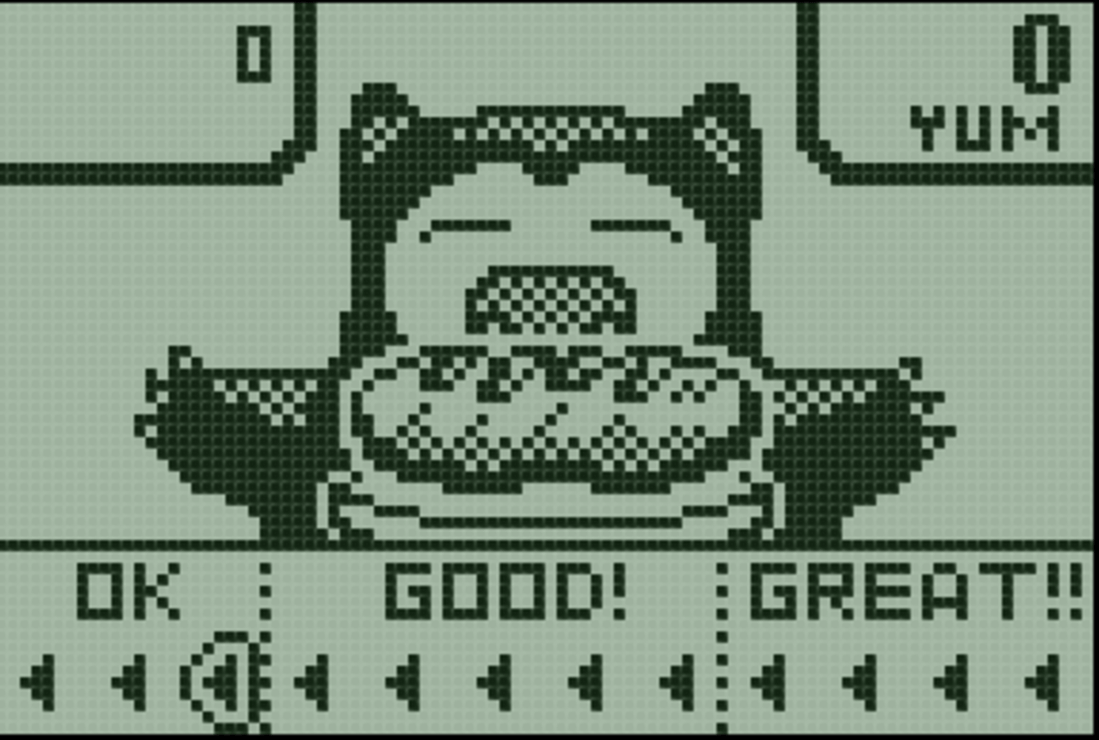 Pokémon Mini: Snorlax's Lunch Time screenshot