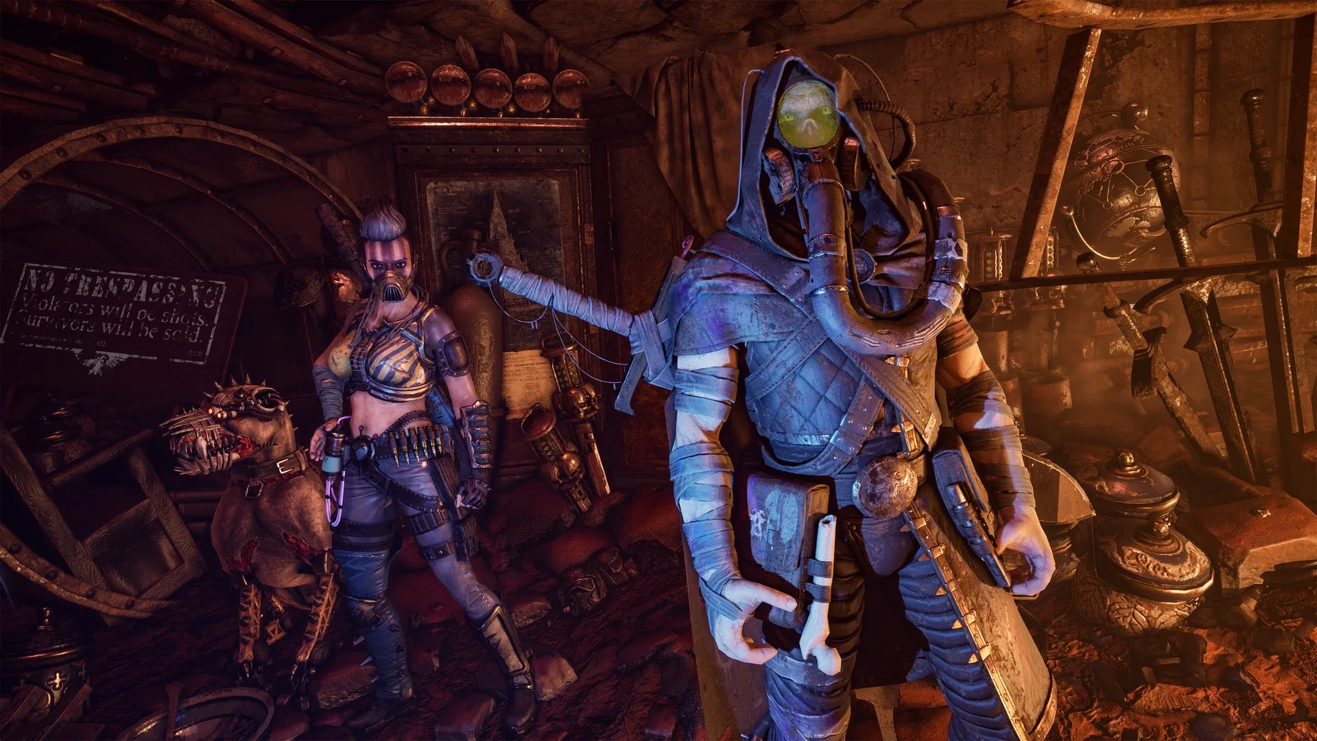 Captura de pantalla - Necromunda: Hired Gun