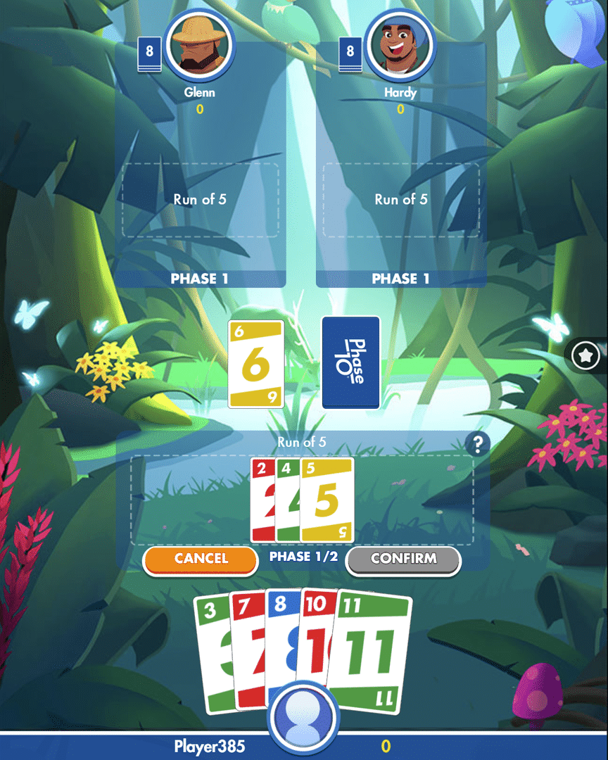 Phase 10 Online screenshot