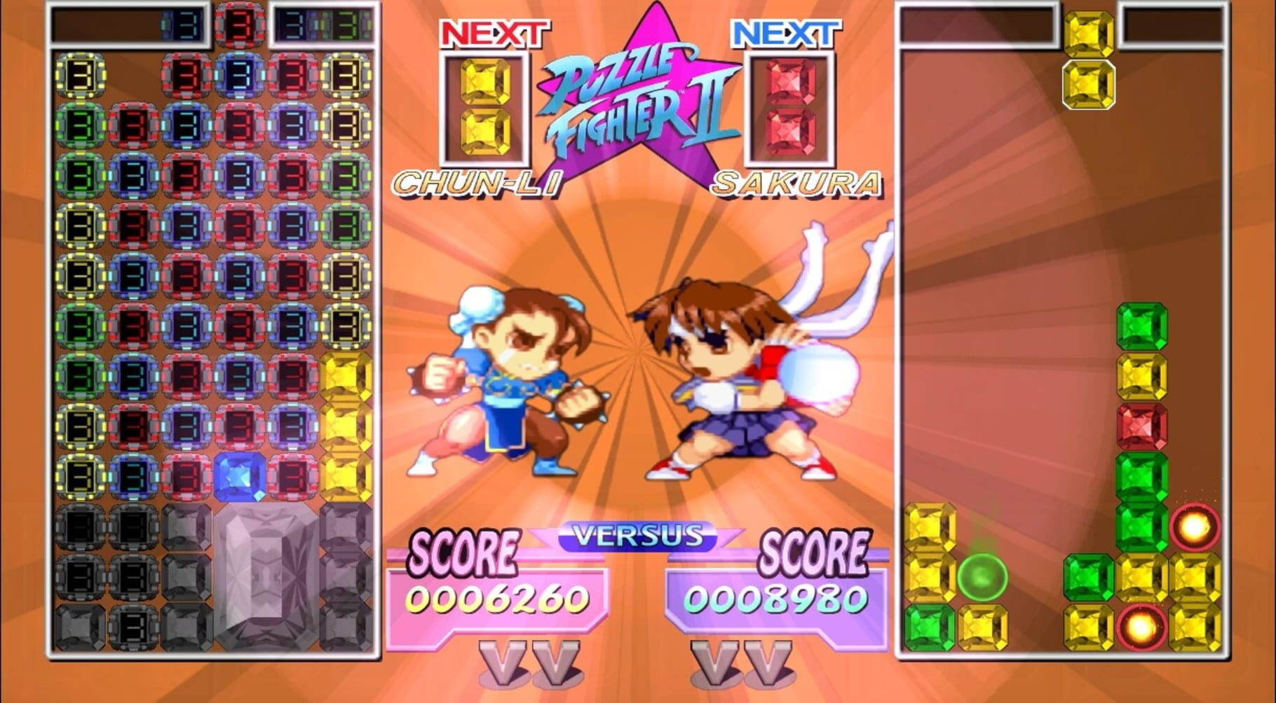 Captura de pantalla - Super Puzzle Fighter II Turbo HD Remix