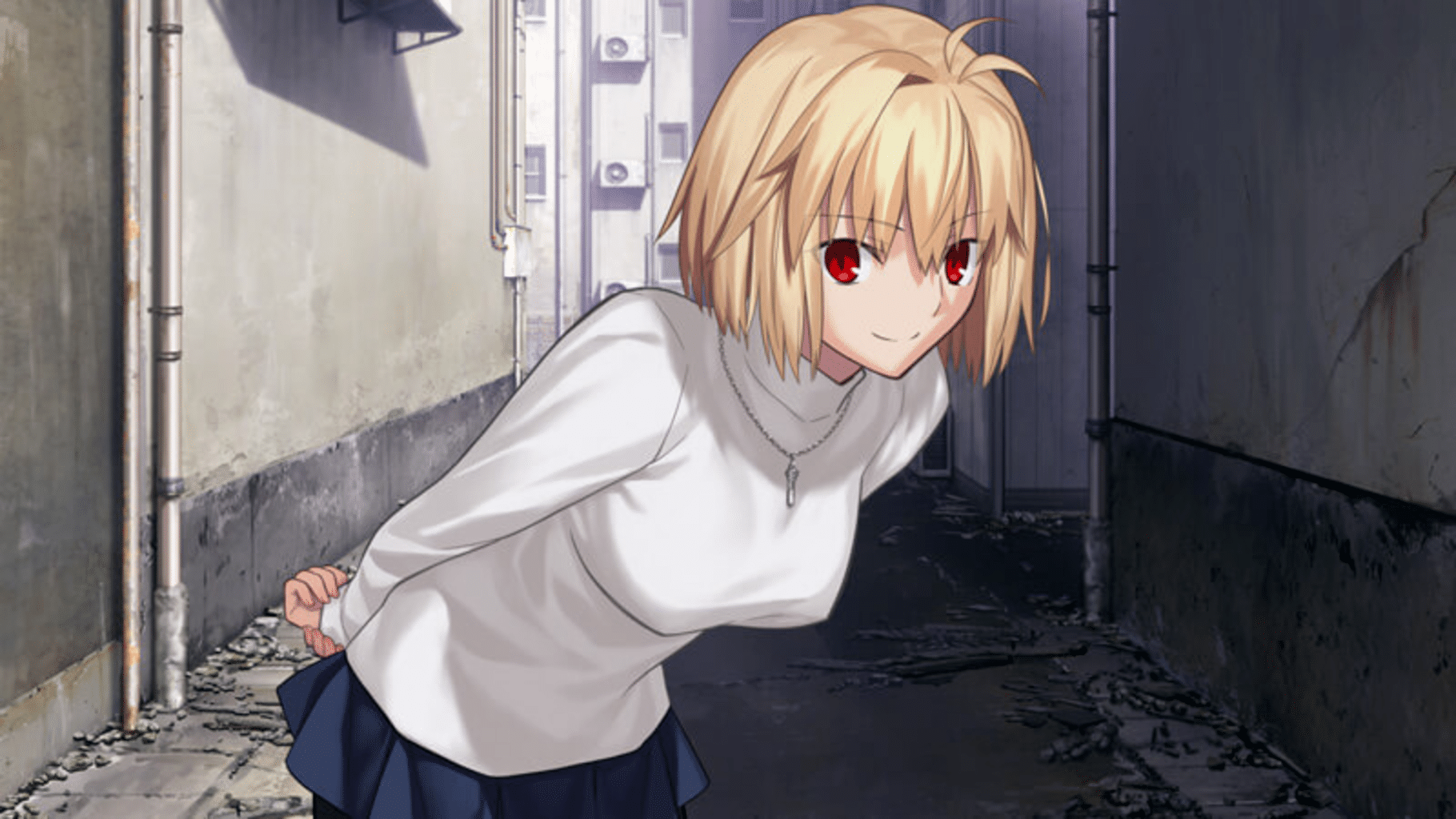 Tsukihime: A Piece of Blue Glass Moon screenshot